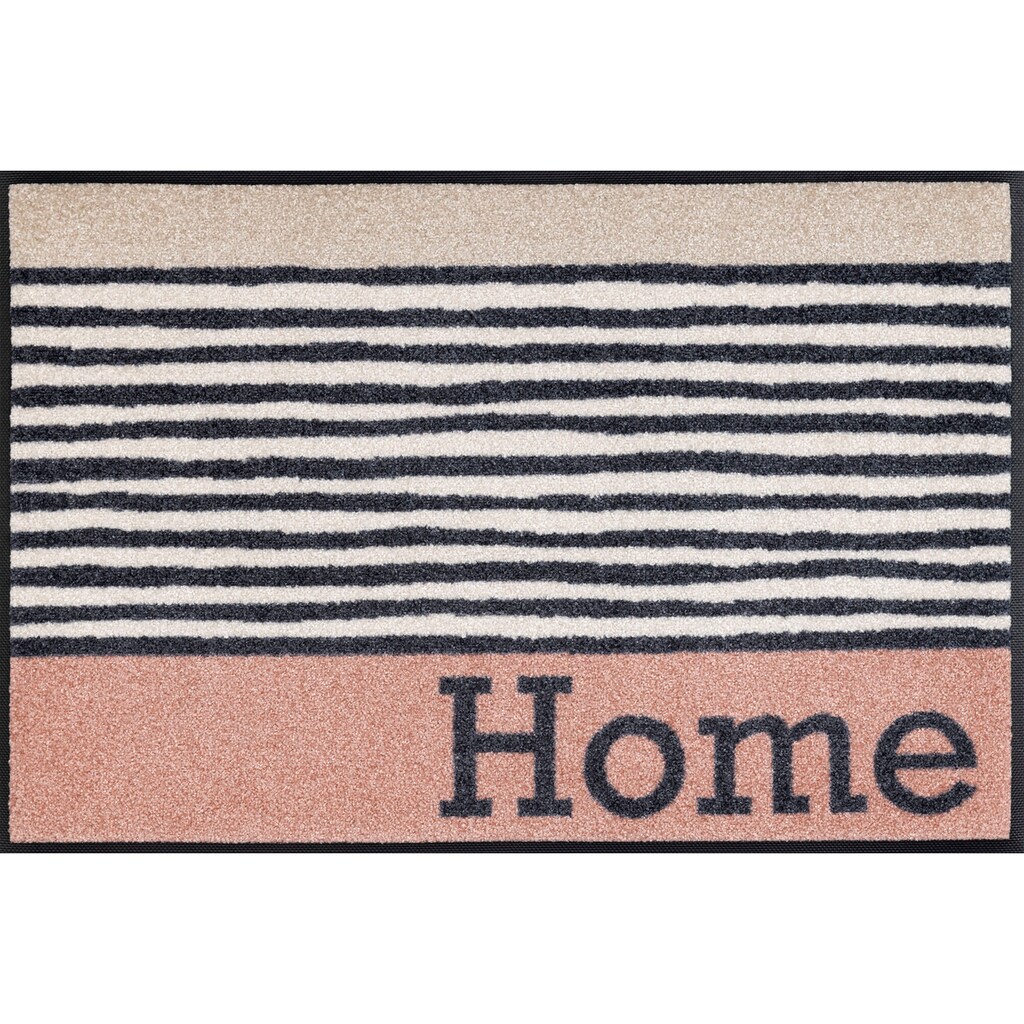 wash+dry by Kleen-Tex Fußmatte »Home Stripes«, rechteckig