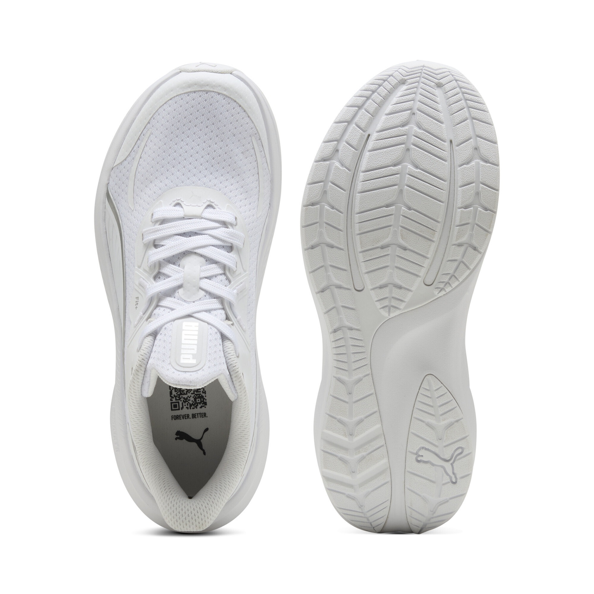 Sneaker PUMA "Skyrocket Lite 2 Schuhe Jugendliche", Damen, Gr. 36, weiß, Obermaterial: Synthetik, Textil; Futter: Textil; Innensohle: Textil; Laufsohle: Gummi, Synthetik, Schuhe Sneaker 3
