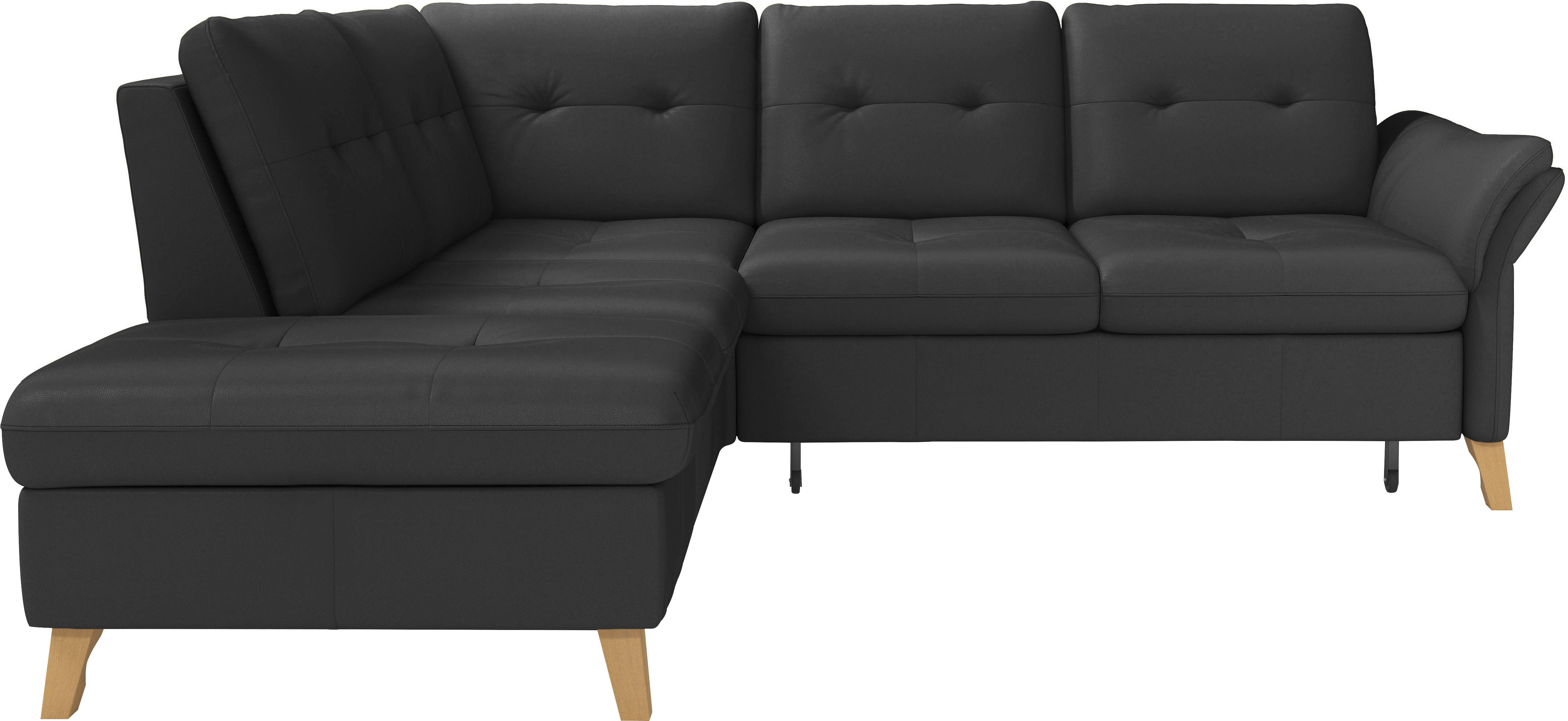 sit&more Ecksofa "Göteborg" inkl. Sitztiefenverstellung, wahlweise mit Bettfunktion & Bettkasten