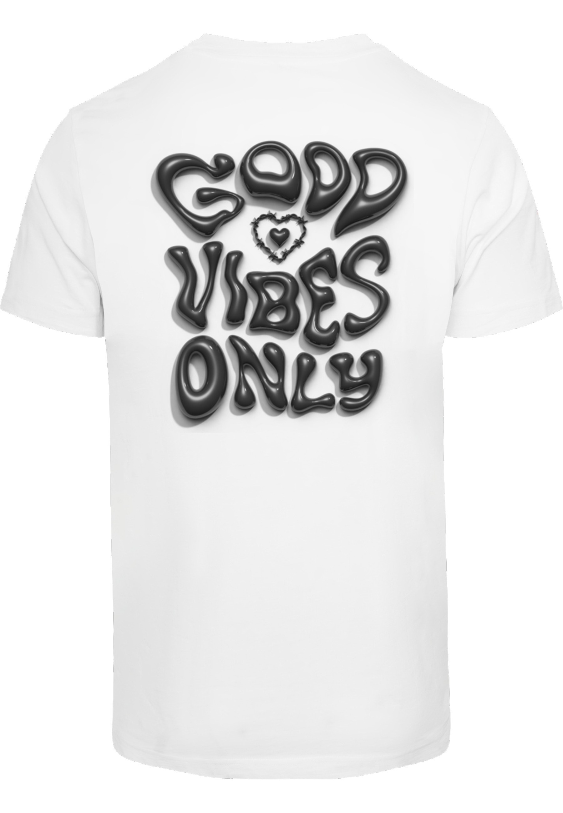 MisterTee T-Shirt »MisterTee Herren Good Vibes Only Tee« 1 Stk.