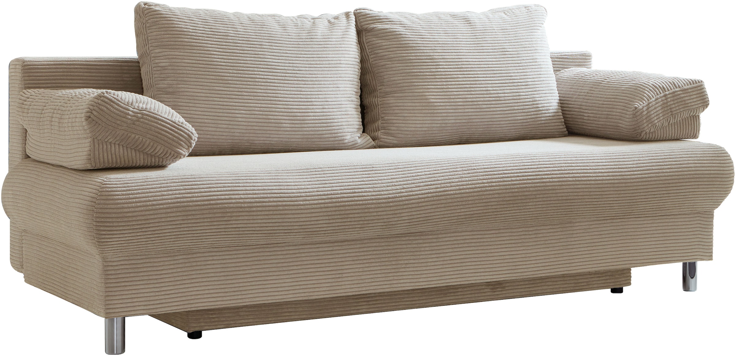Home affaire Schlafsofa "Como" 2-Sitzer, Federkern, Breite 196 cm, inkl. Rü günstig online kaufen