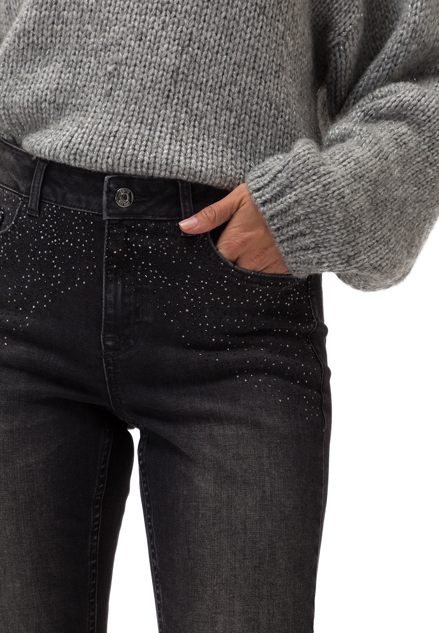 Zero Slim-fit-Jeans »zero Jeans Style SEATTLE Slim Leg 30 Inch«