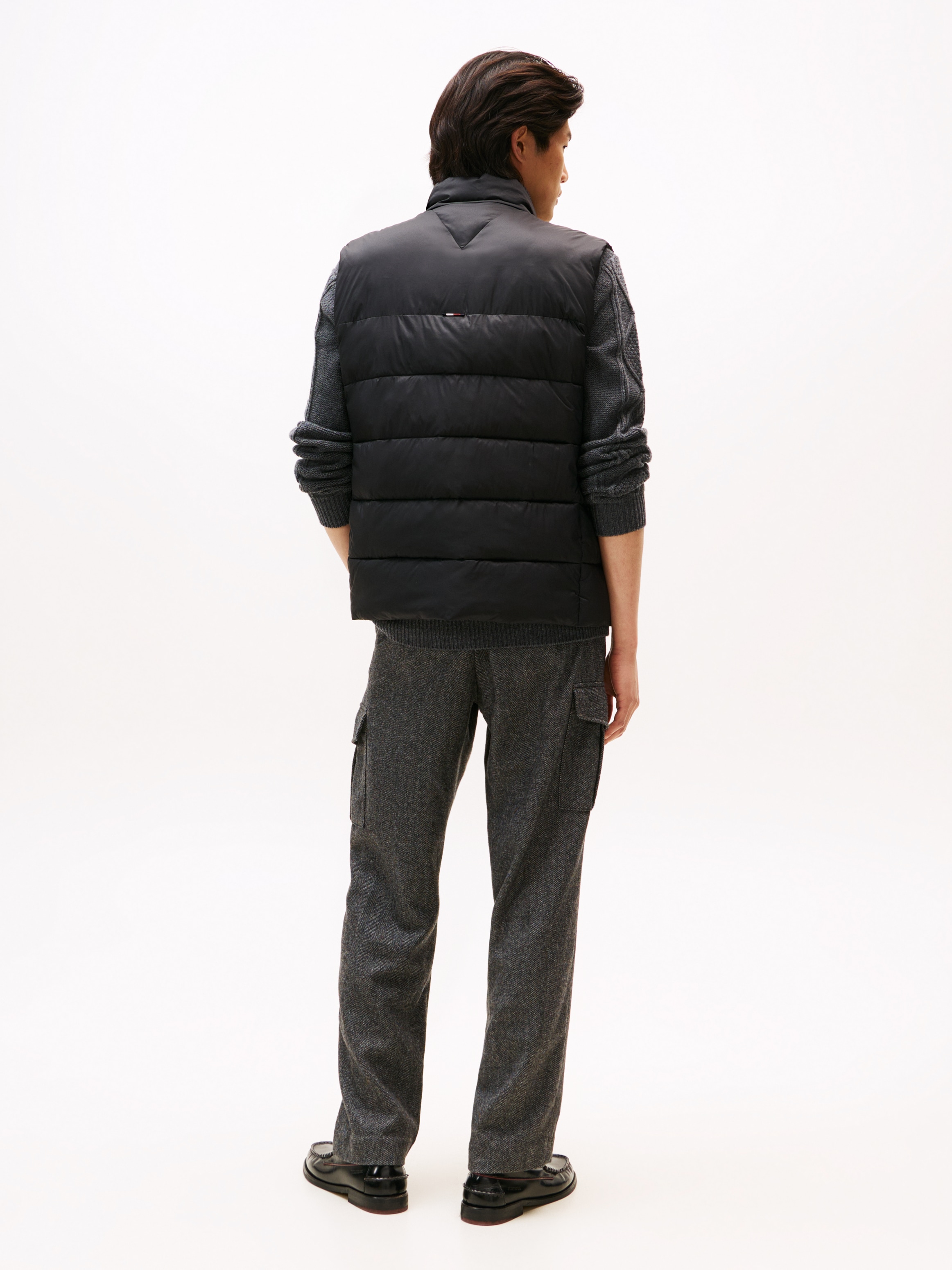 Tommy Hilfiger Steppweste »MID WEIGHT«, mit Stehkragen, leicht wattiert, regular fit