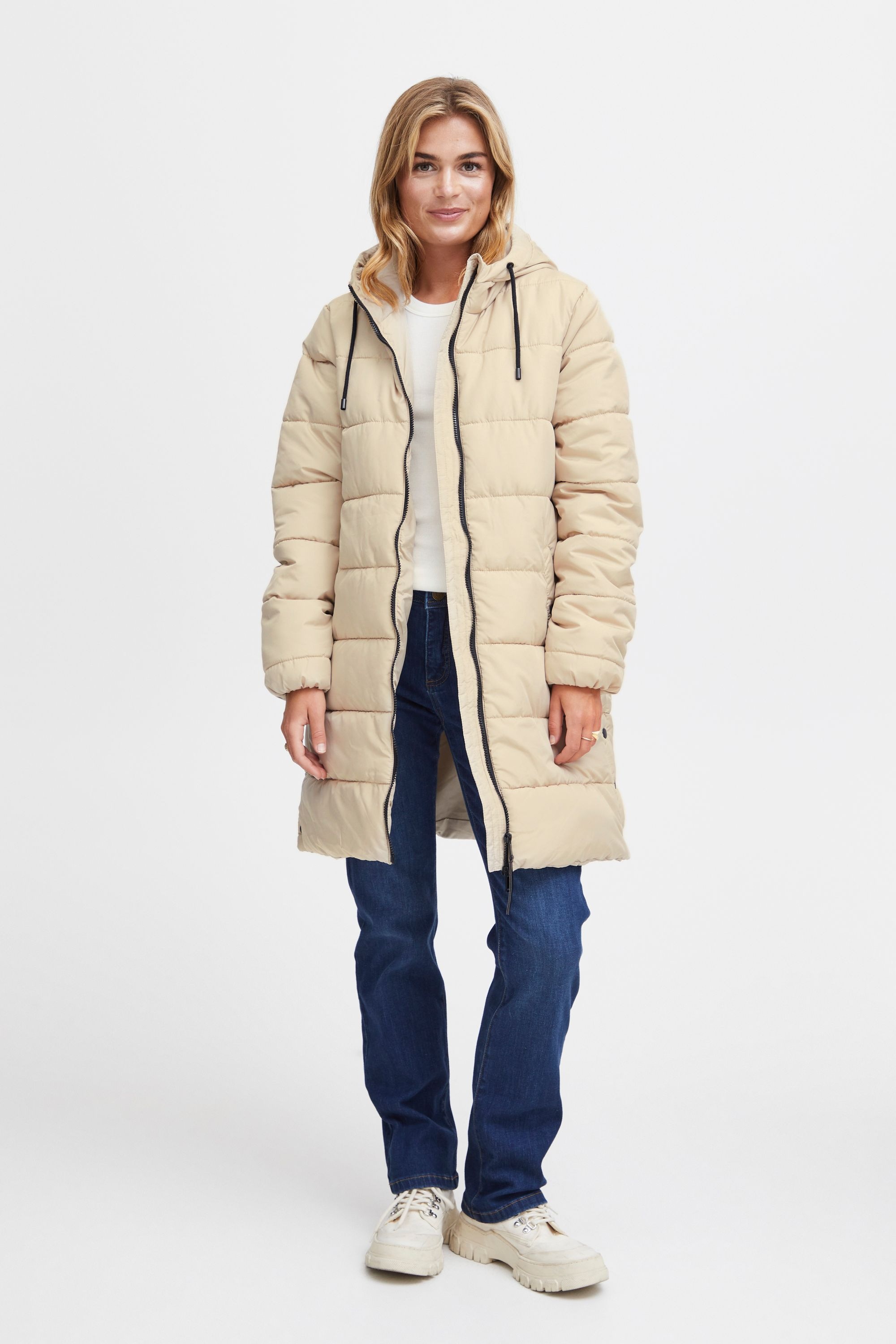 fransa Steppjacke »Steppjacke FRMabelle«, mit Kapuze