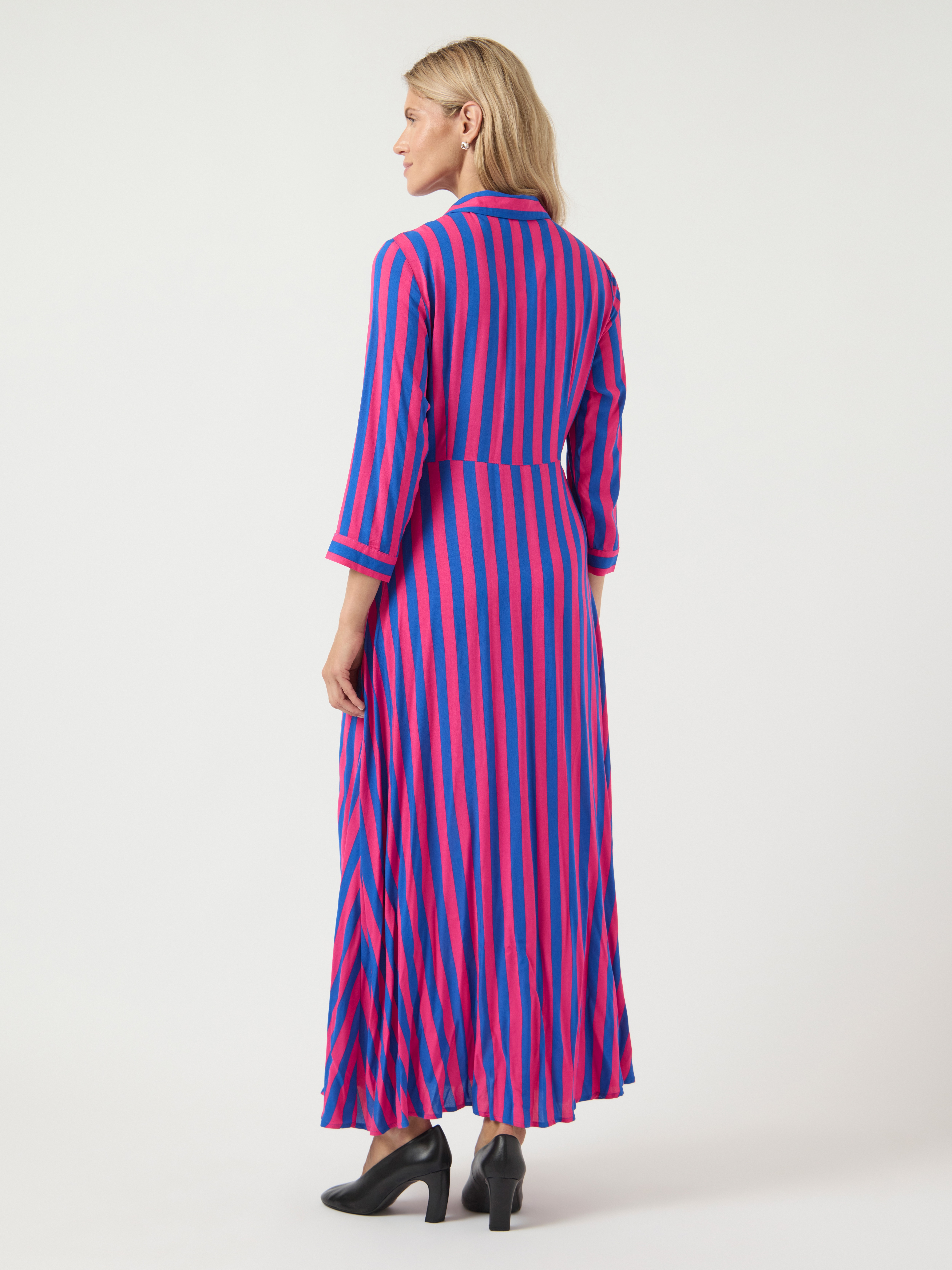 Thumbnail - Y.A.S Hemdblusenkleid "YASSAVANNA LONG SHIRT DRESS" Sommerkleid, mit 3/4 Ärmel