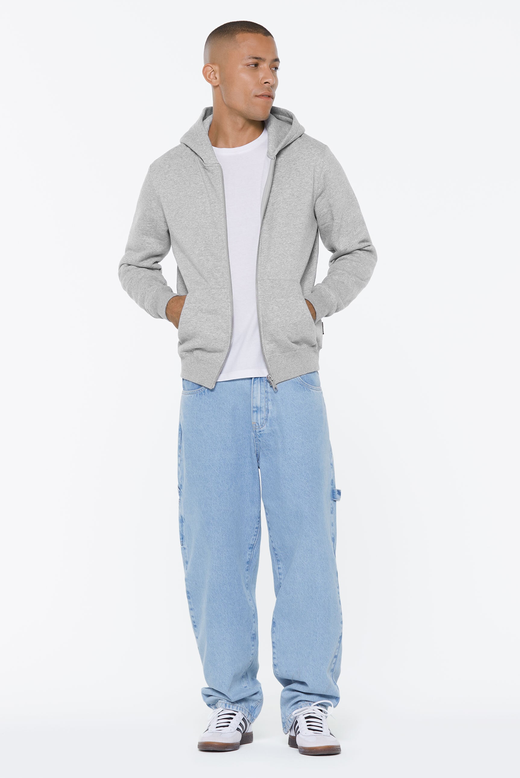 Harlem Soul Kapuzensweatjacke, mit Baumwolle