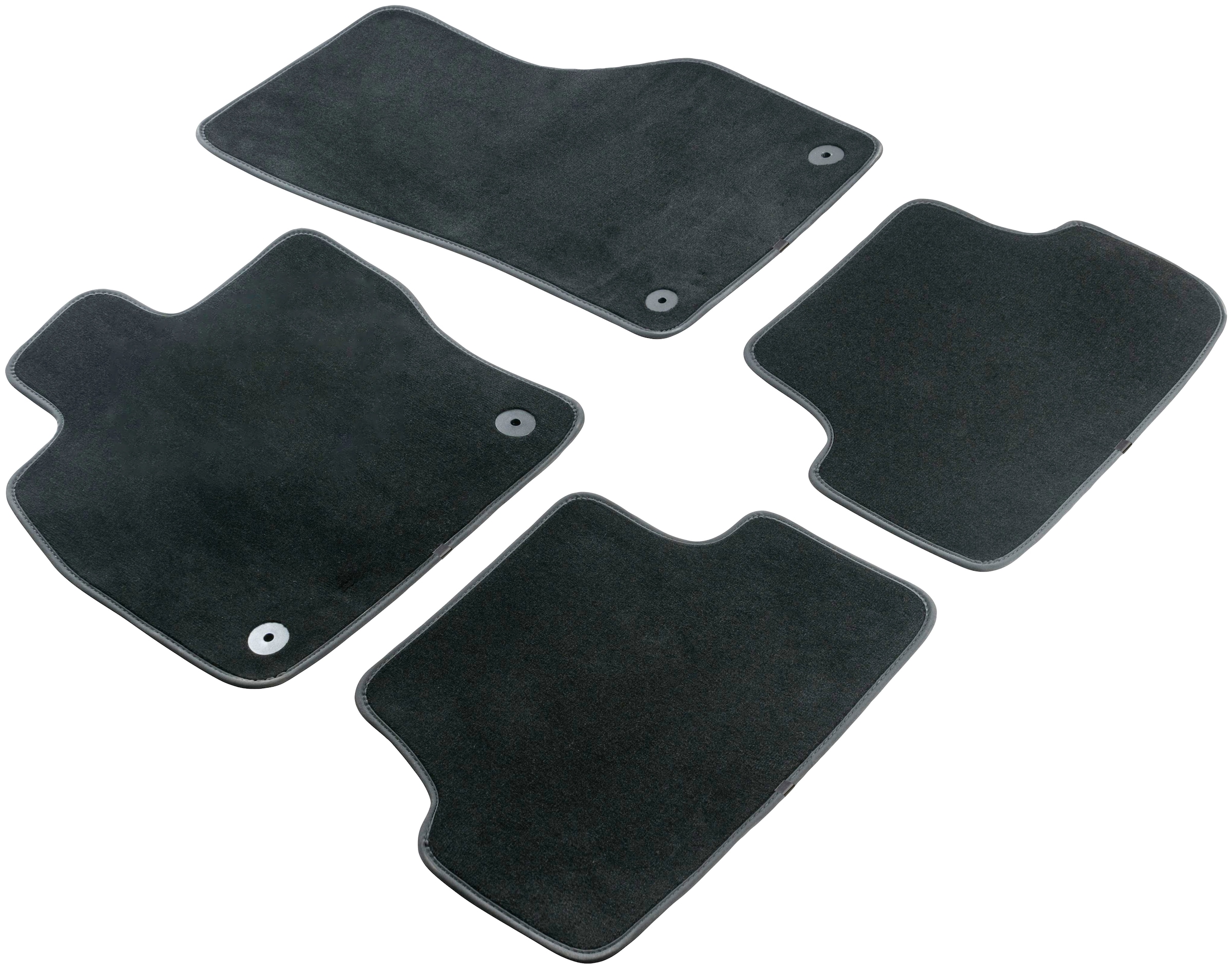 WALSER Passform-Fußmatten »Premium«, (4 St.), für Audi A4 B6/B7 Cabriolet  01/2002-12/2009 kaufen