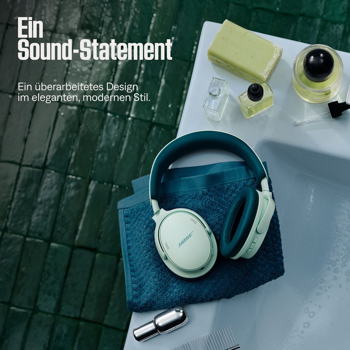Bose Over-Ear-Kopfhörer »QuietComfort (2. Gen.)« Bluetooth Noise-Cancelling | integrierte Steuerung für Anrufe und Musik