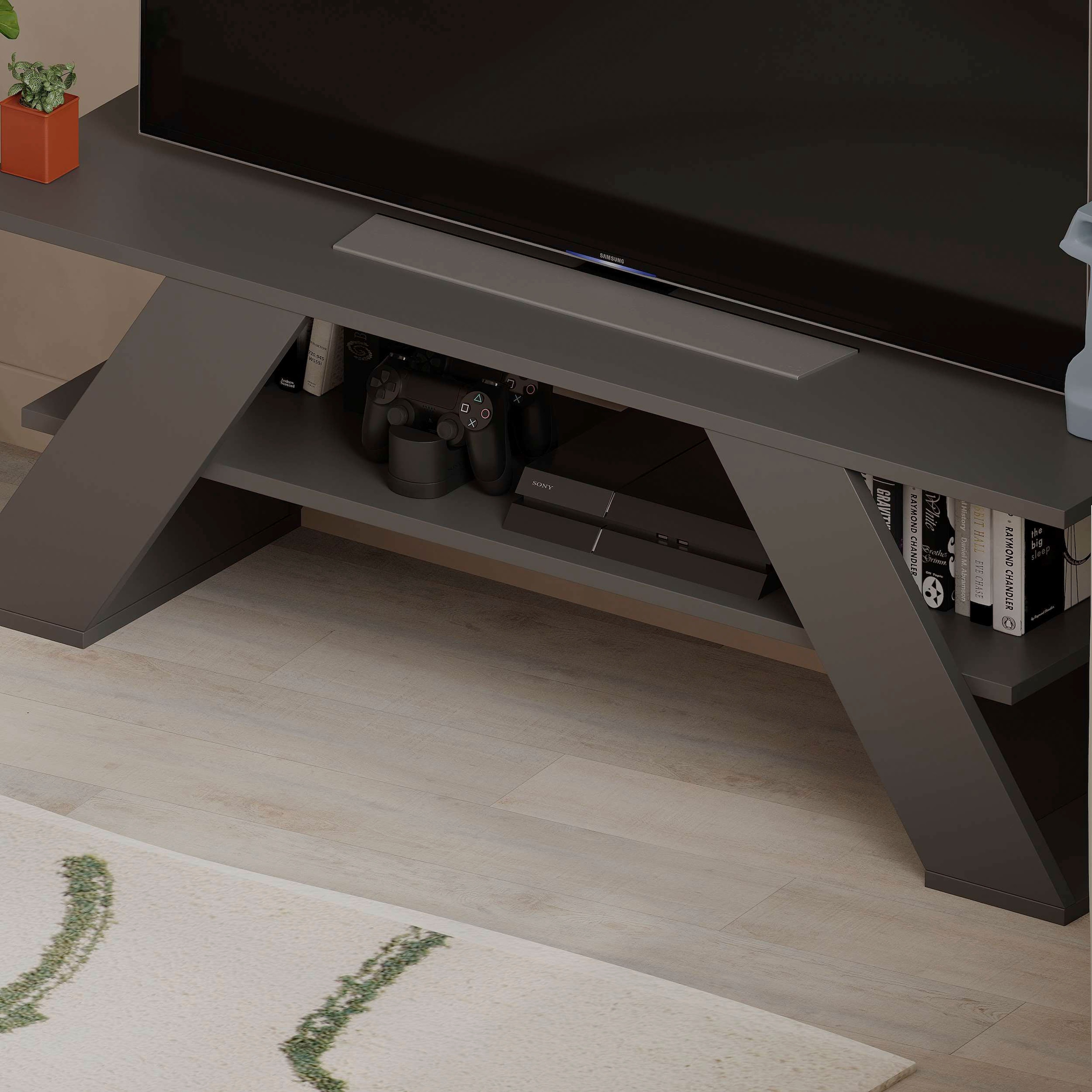 Decortie TV-Schrank »Farfalla TV Schrank«, (Packung), Einfache Montage,Platzsparend