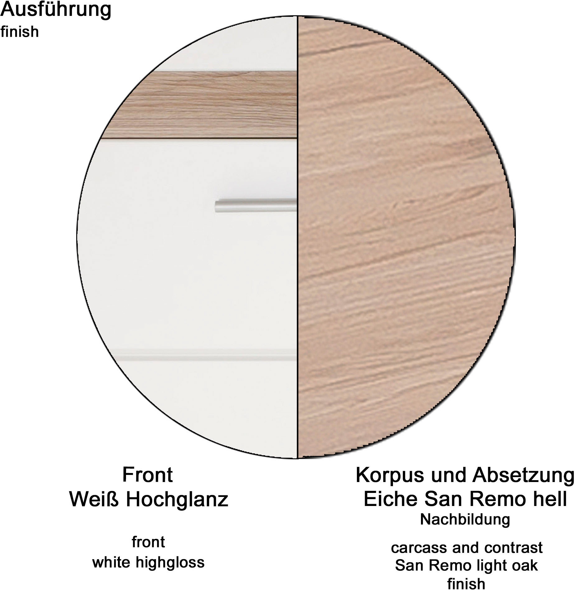 welltime Badmöbel-Set »Toulon«, (4 St.), Sparset, 4-tlg. + Waschbeckenunterschrank, B/H/T: ca. 110 / 182 / 34cm