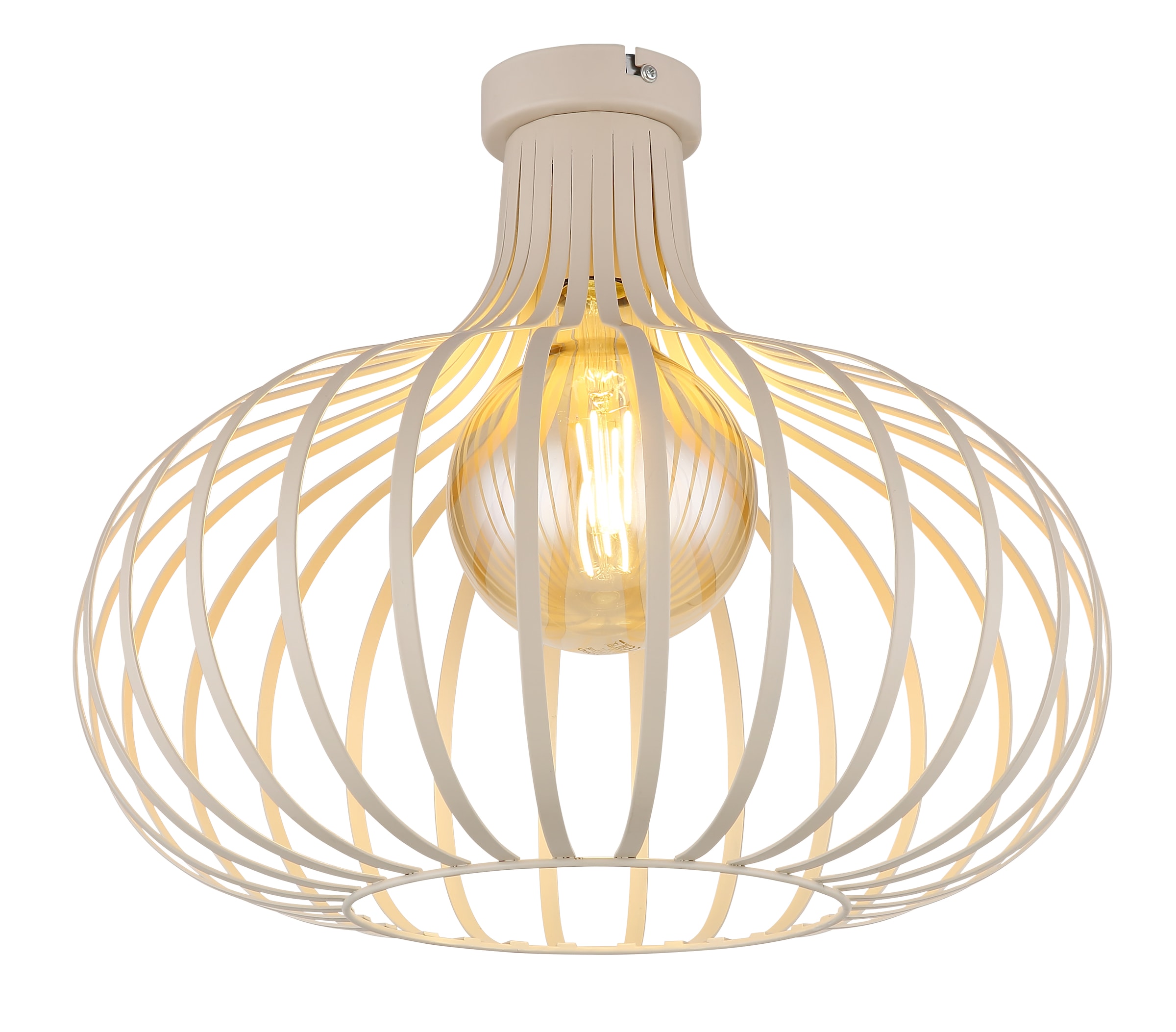 NOWA Deckenleuchte »MATEO«, Leuchtmittel E27 | ohne Leuchtmittel, Deckenlampe/rund/Wohnzimmer/Schlafzimmer/modern