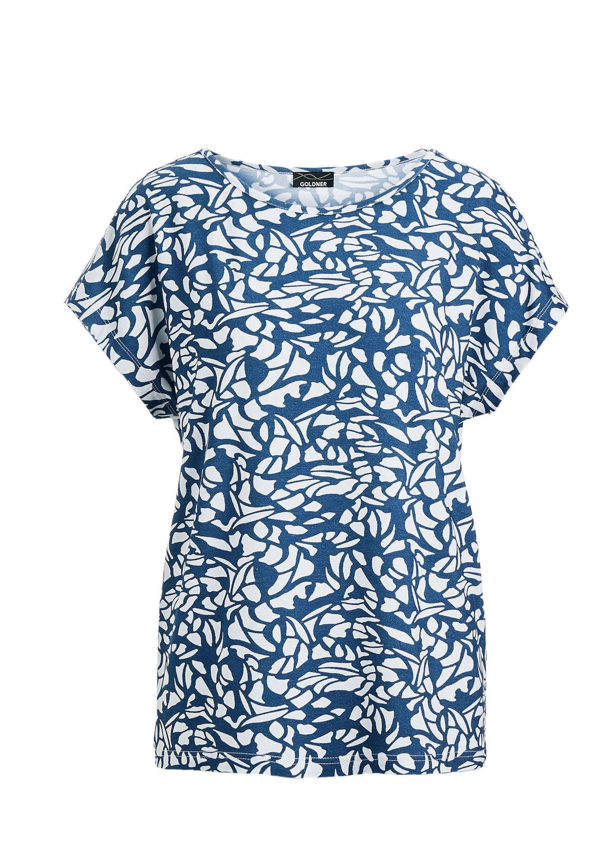GOLDNER Print-Shirt "Kurzgröße Grafisches Damenoberteil" günstig online kaufen