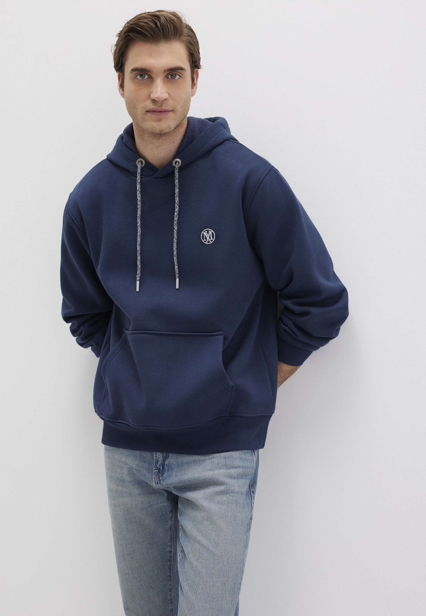 Mavi "HOODIE" Logo Hoodie