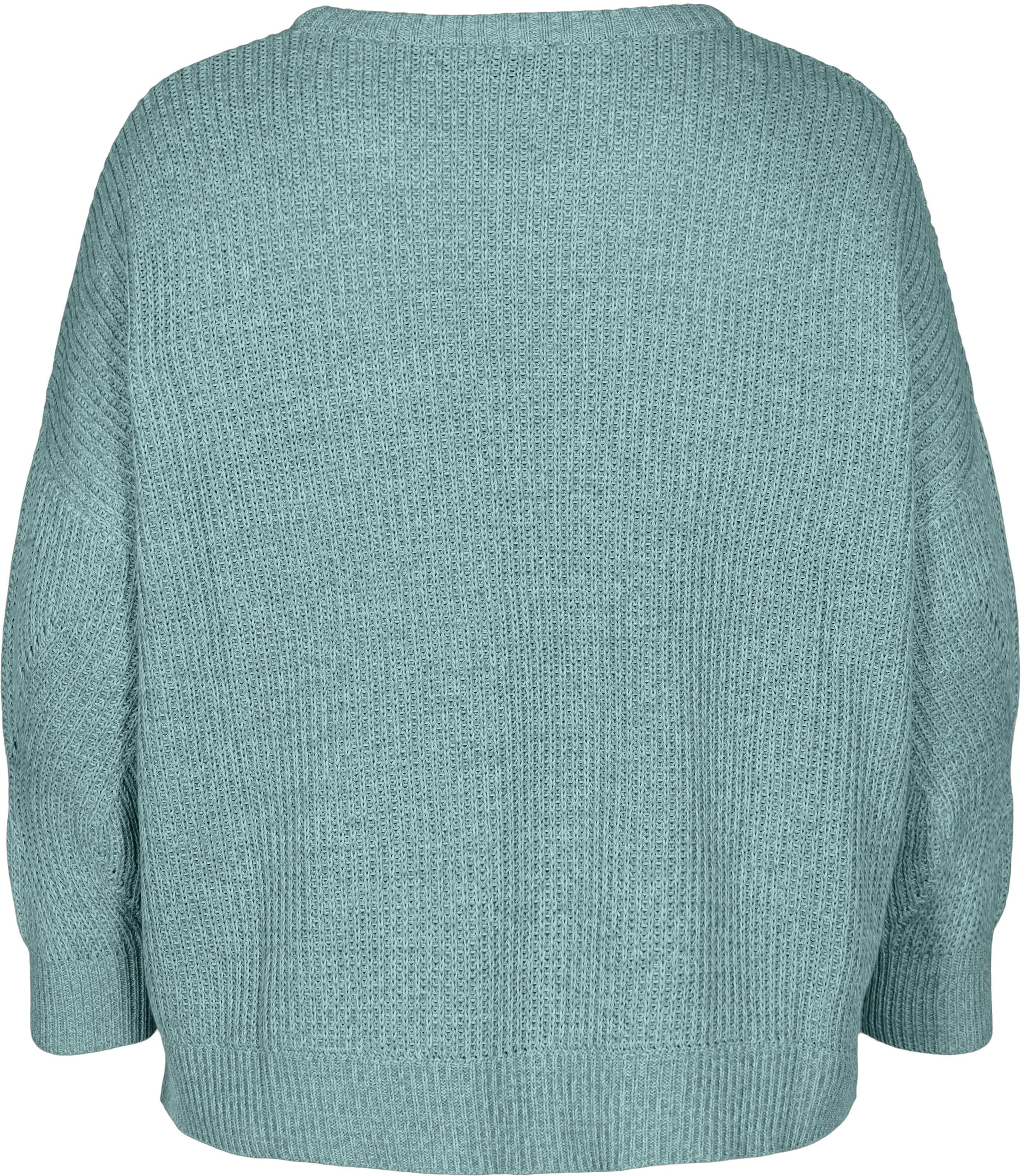 Zizzi Strickpullover, in Grobstrick-Optik