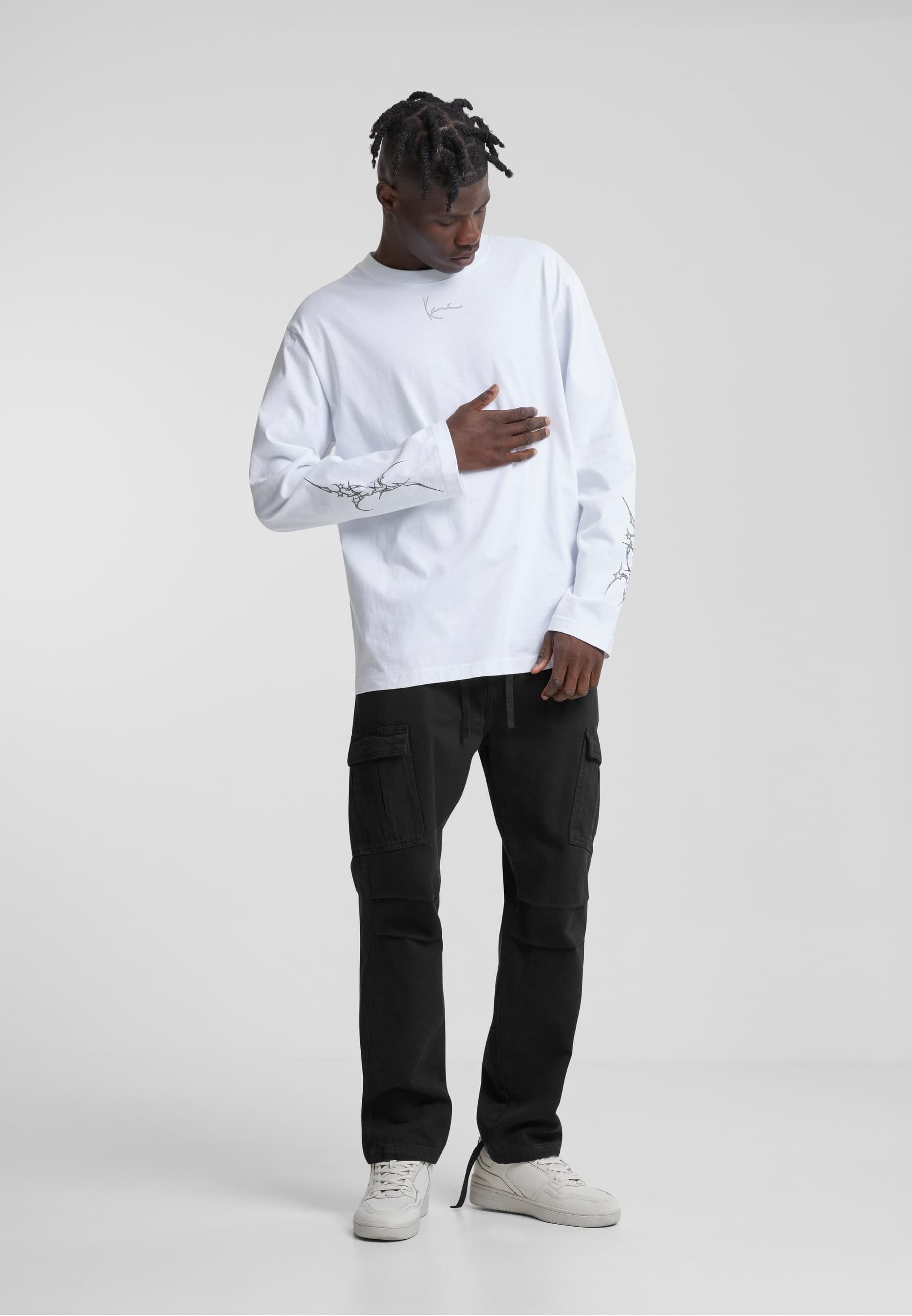 Karl Kani Longsleeve »Karl Kani Karl Kani Small Signature Tribal LS«, (1 tlg.)