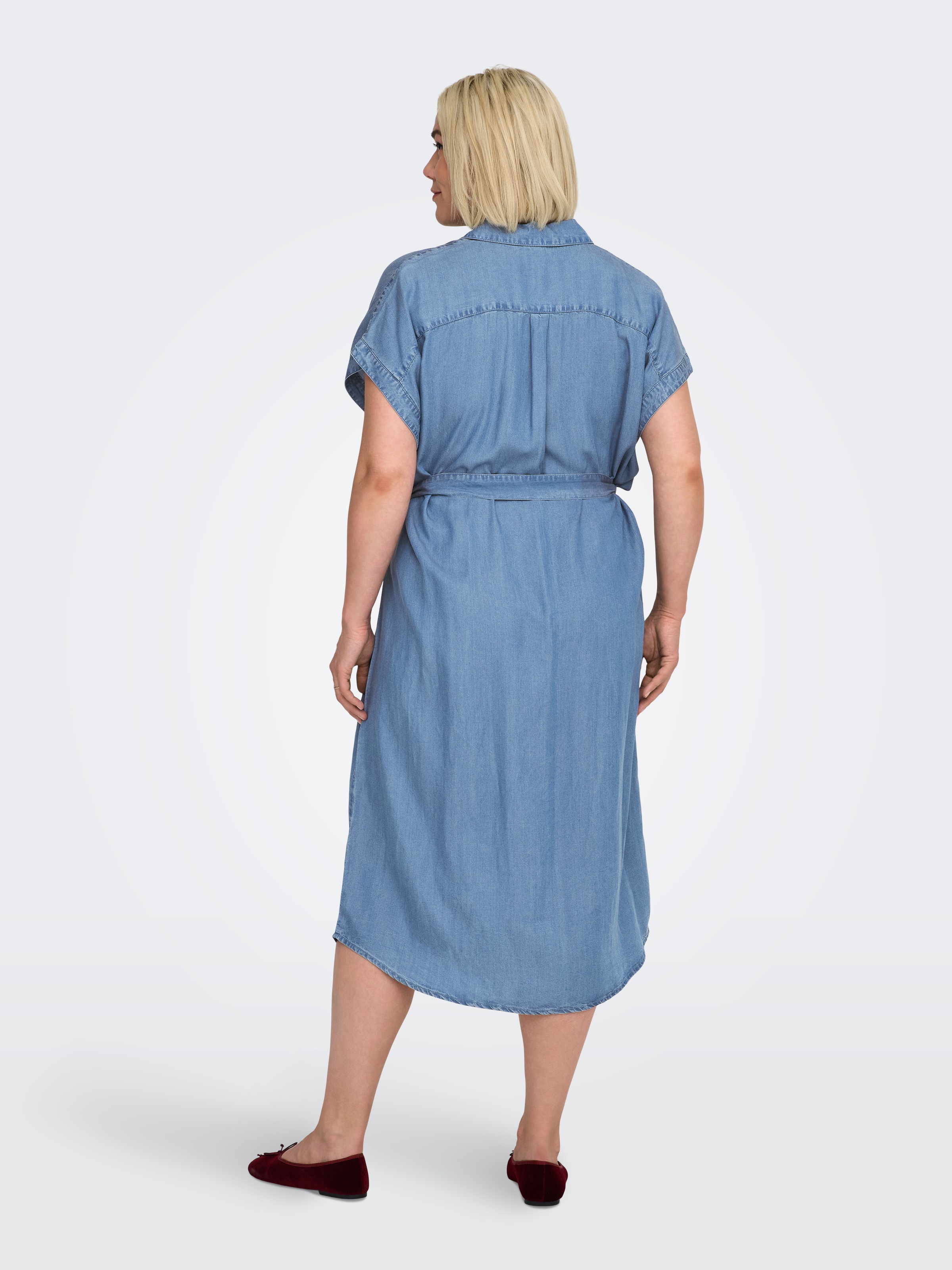 ONLY CARMAKOMA Jeanskleid "CARPEMA HANNOVER SS DNM SH DRESS NOOS" günstig online kaufen