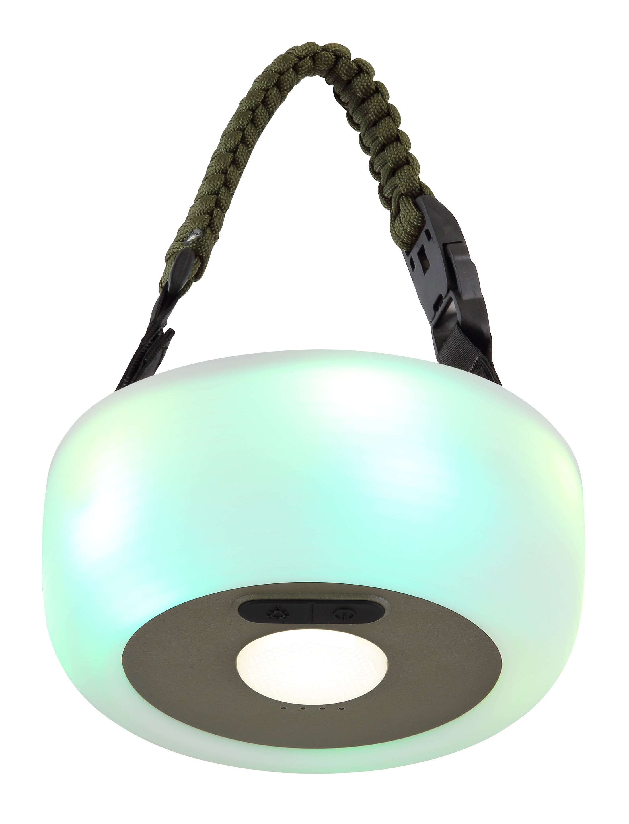 GLOBO LIGHTING LED Solarleuchte »SOLARLEUCHTE KUNSTSTOFF GRÜN, 1XLED«, Leuchtmittel LED-Modul | LED fest integriert, Solar/Stufenschalter/IP65/USB Ausgang/RGB