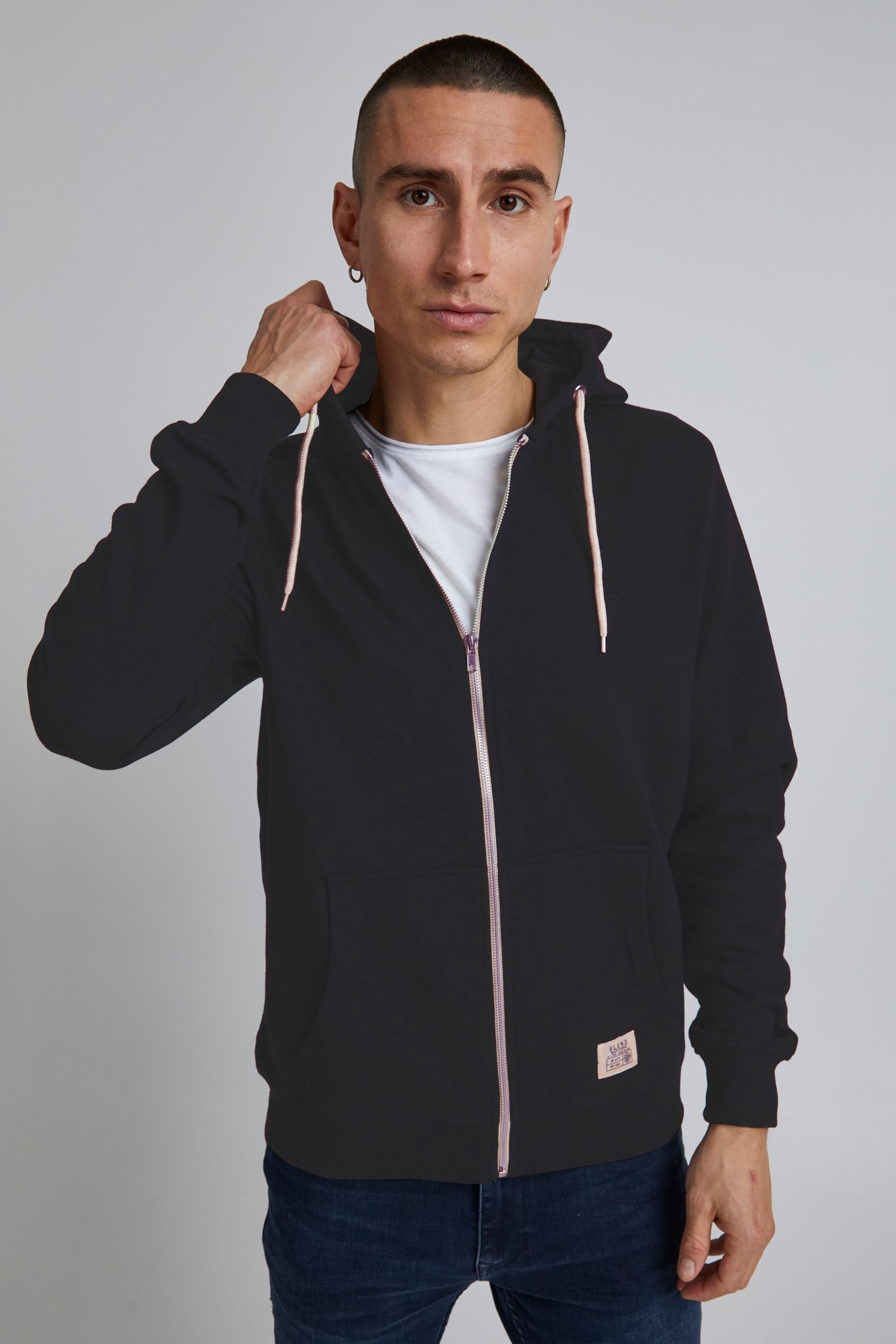 Blend Kapuzensweatjacke "BHNoah" Stilvolle Kapuzensweatjacke mit Taschen günstig online kaufen