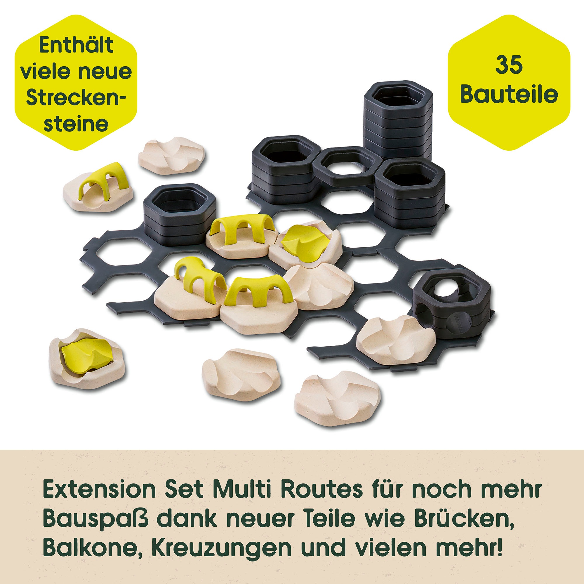 Ravensburger Kugelbahn-Bausatz »GraviTrax Junior, Extension Multi Routes«, Made in Europe