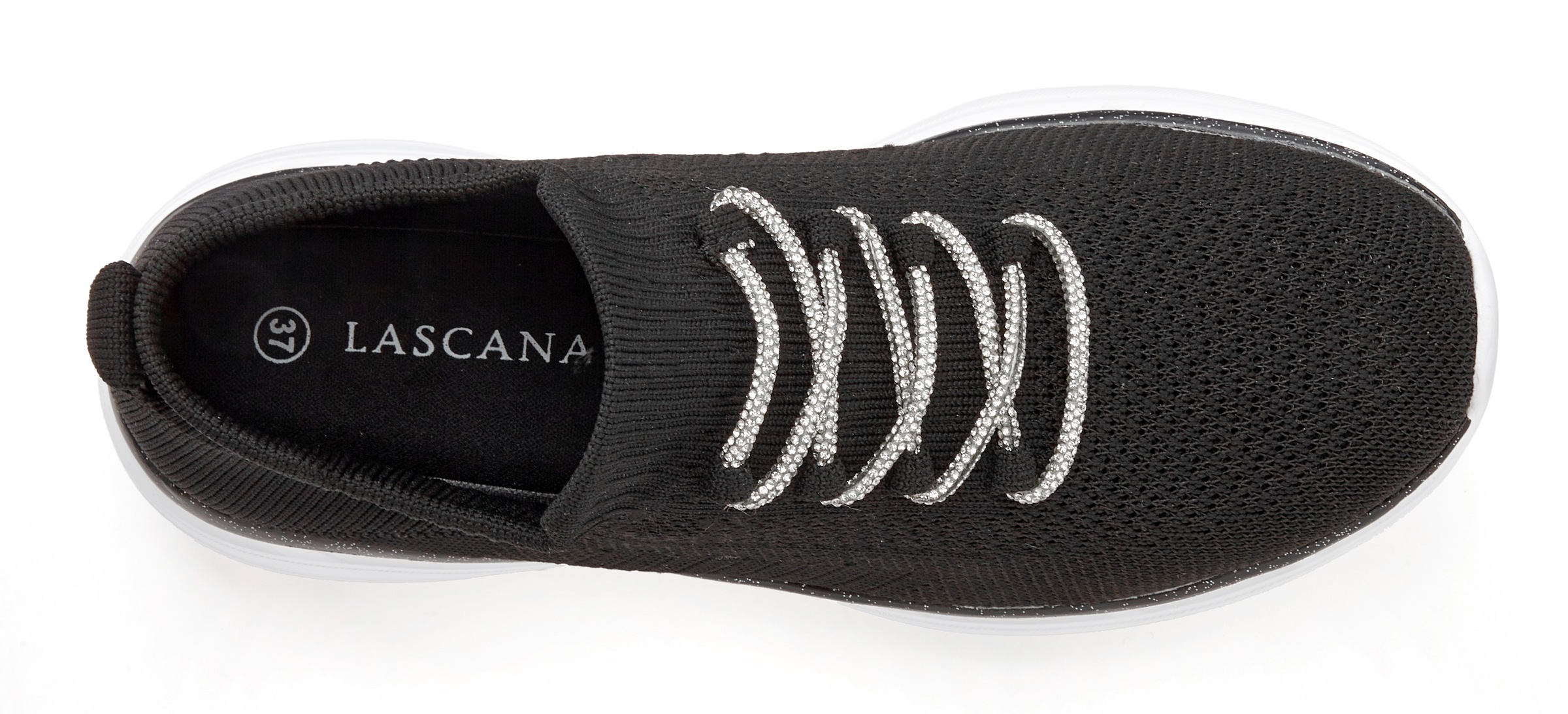 LASCANA Slip-On Sneaker Black 38 2