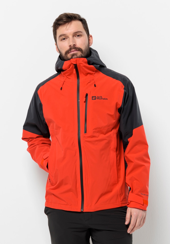 Jack Wolfskin Funktionsjacke "EAGLE PEAK 2L JKT M", mit Kapuze