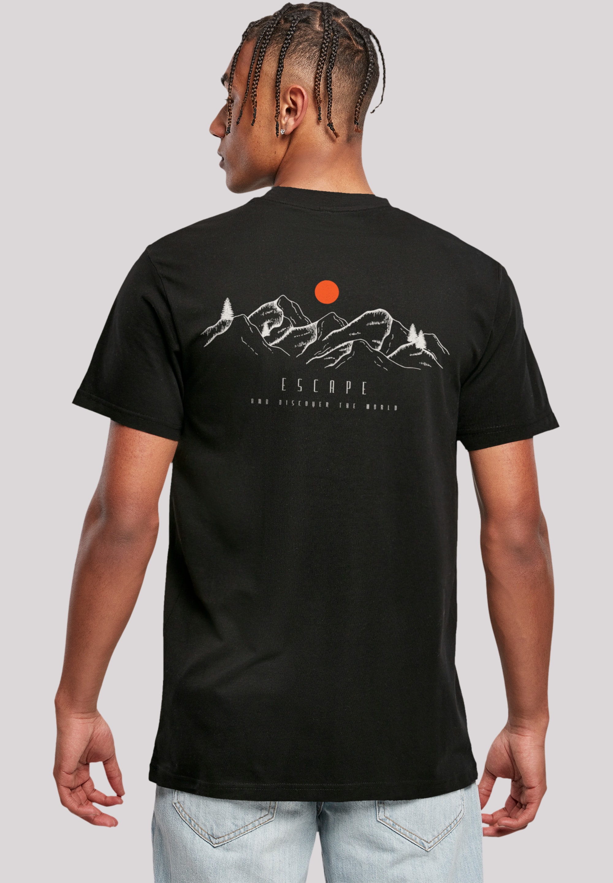 F4NT4STIC T-Shirt »Discover the world«, Print