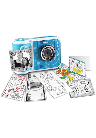 Vtech® Kinderkamera »KidiZoom Print Cam, blau«, 5 MP, mit eingebautem Thermodrucker kaufen