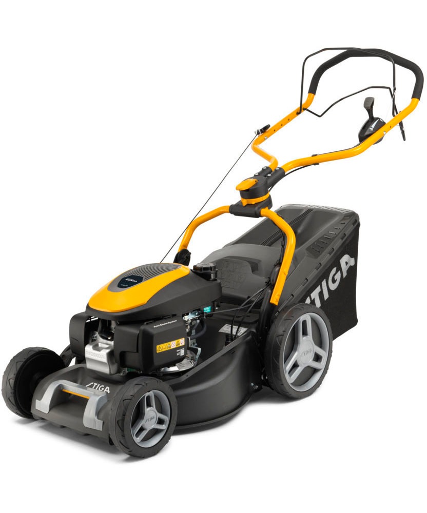 STIGA GARDEN Benzinrasenmäher »Combi 753 V«, Mulchfunktion, HONDA-Motor, Radantrieb