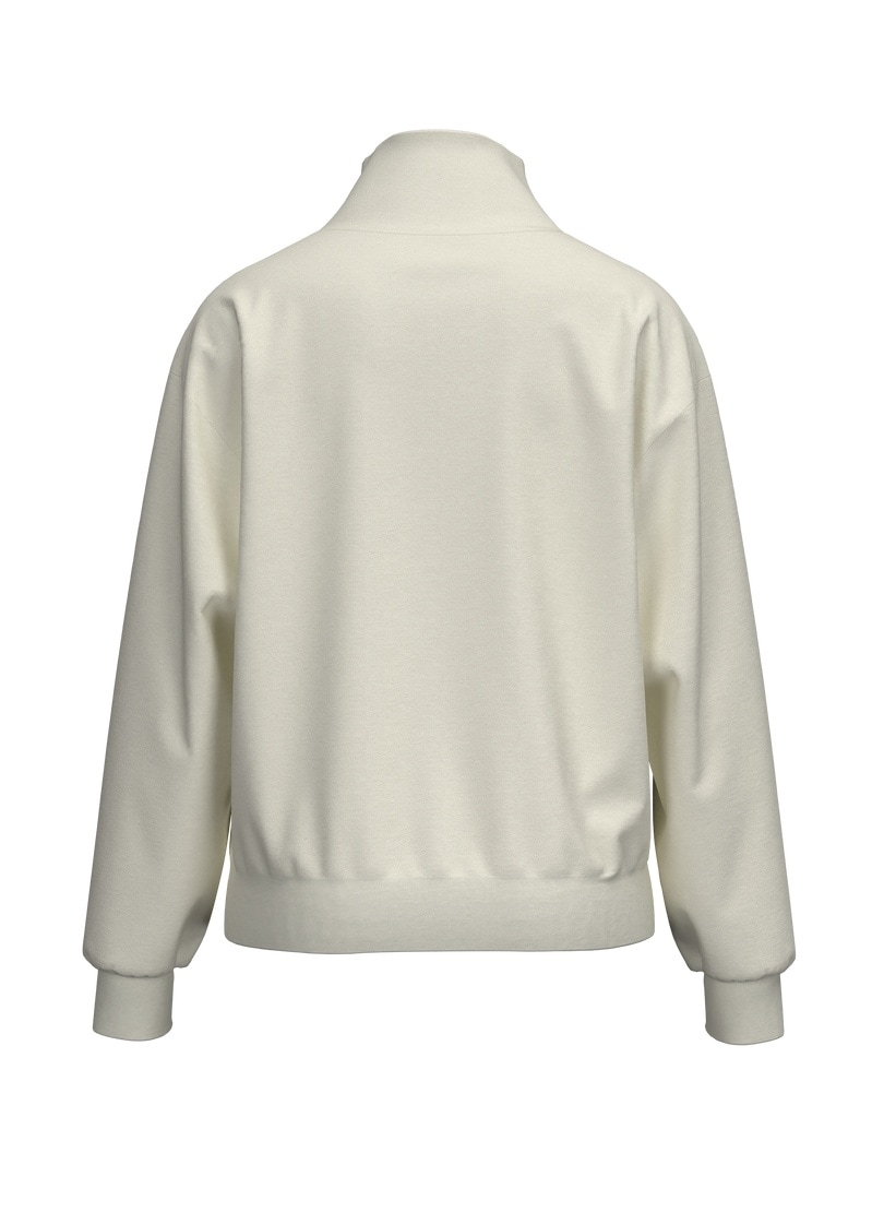 Trigema Sweatshirt »TRIGEMA Sweatshirt mit modischem Reißverschluss«
