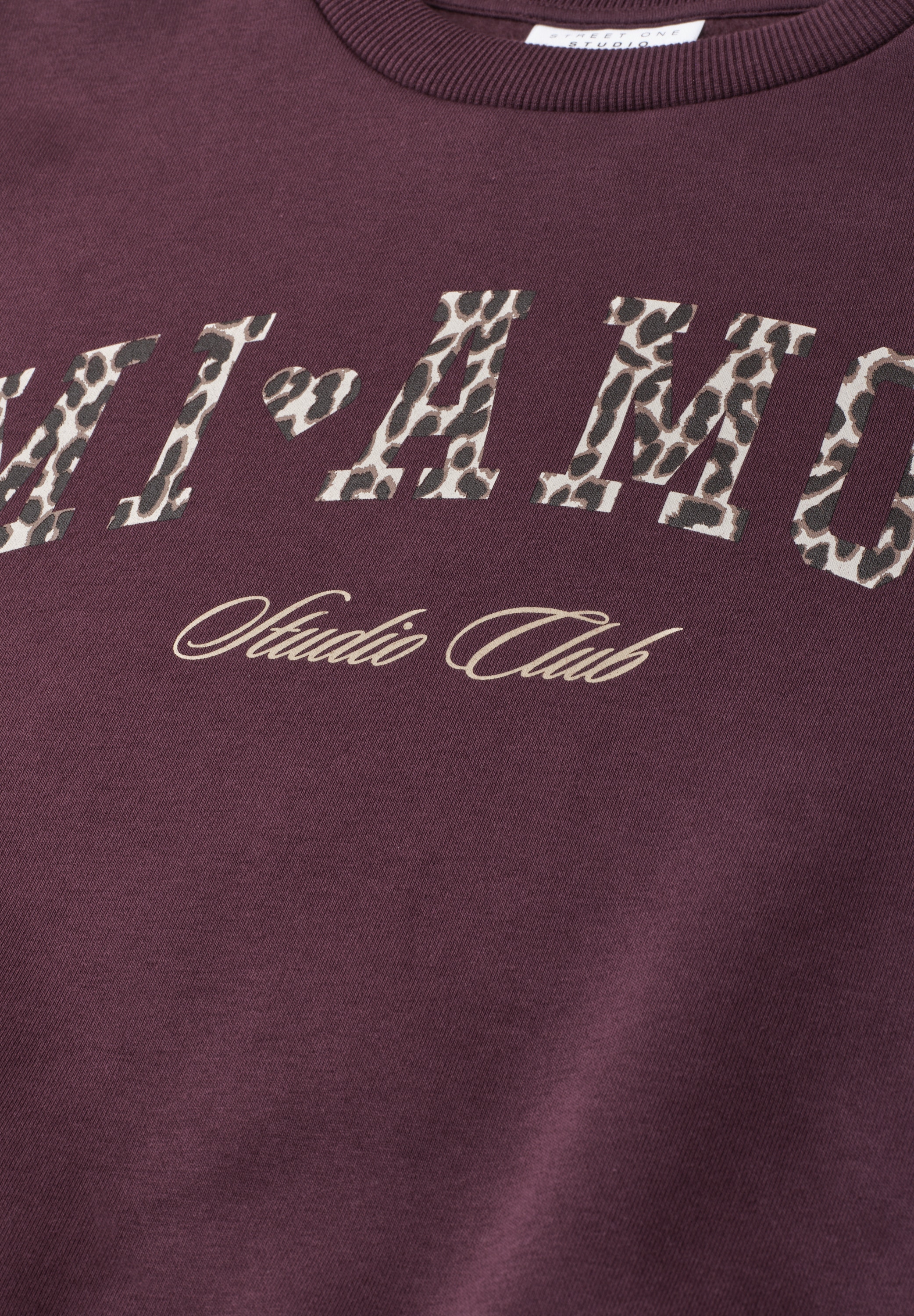 STREET ONE STUDIO Sweatshirt , mit Wording
