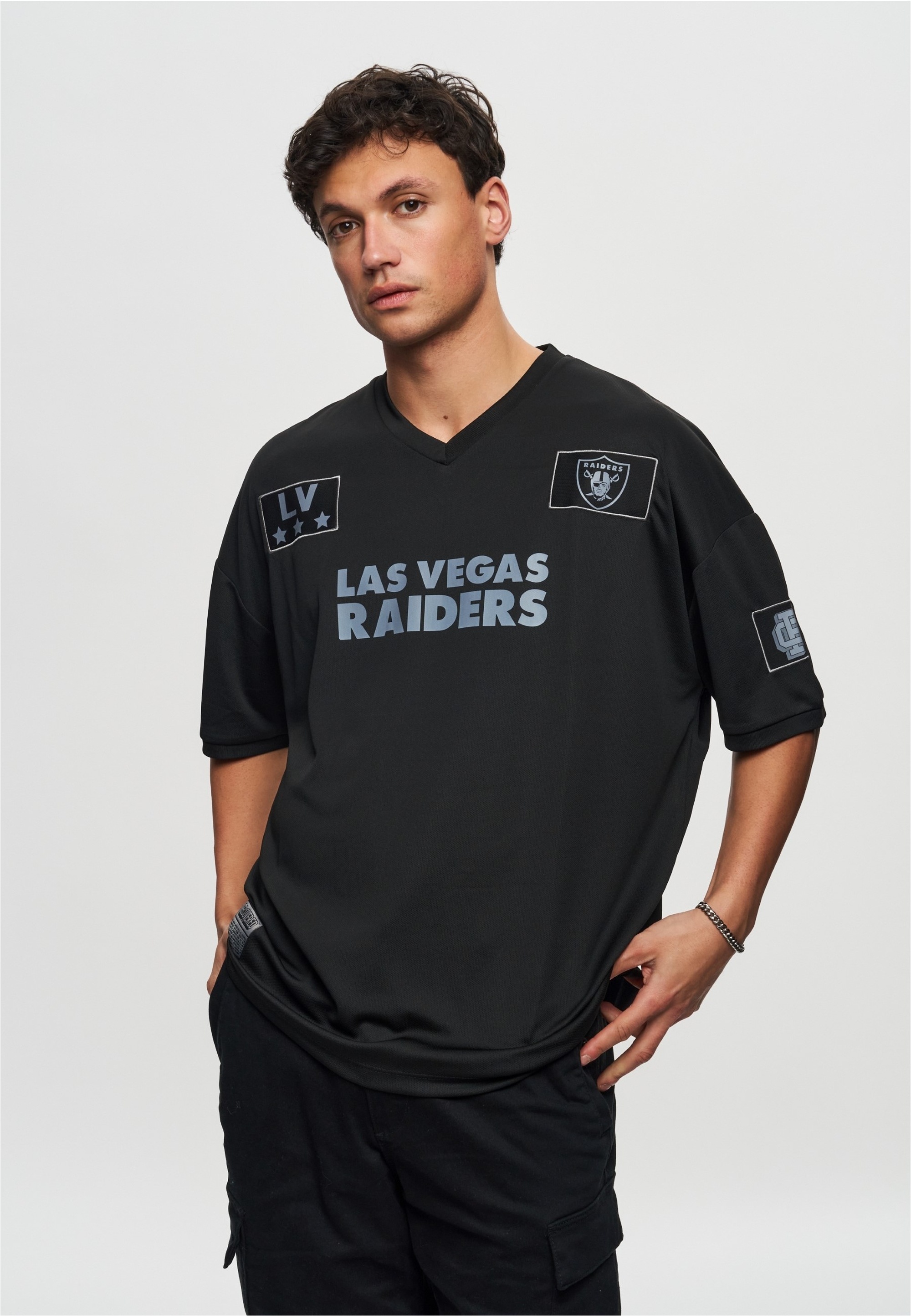 Recovered T-Shirt »NFL Raiders LV 20 Oversized«, 1 Stk. im zeitlosen Design
