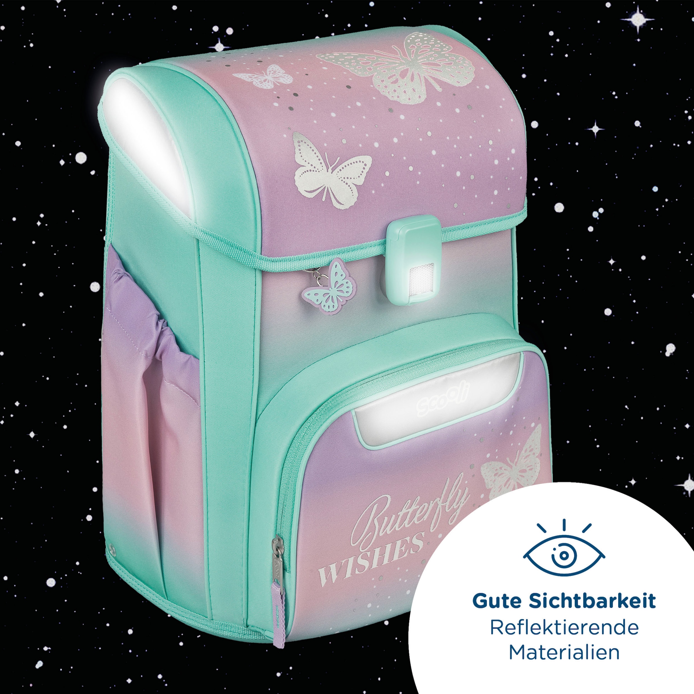 Scooli Schulranzen »Easy Start« Reflektoren