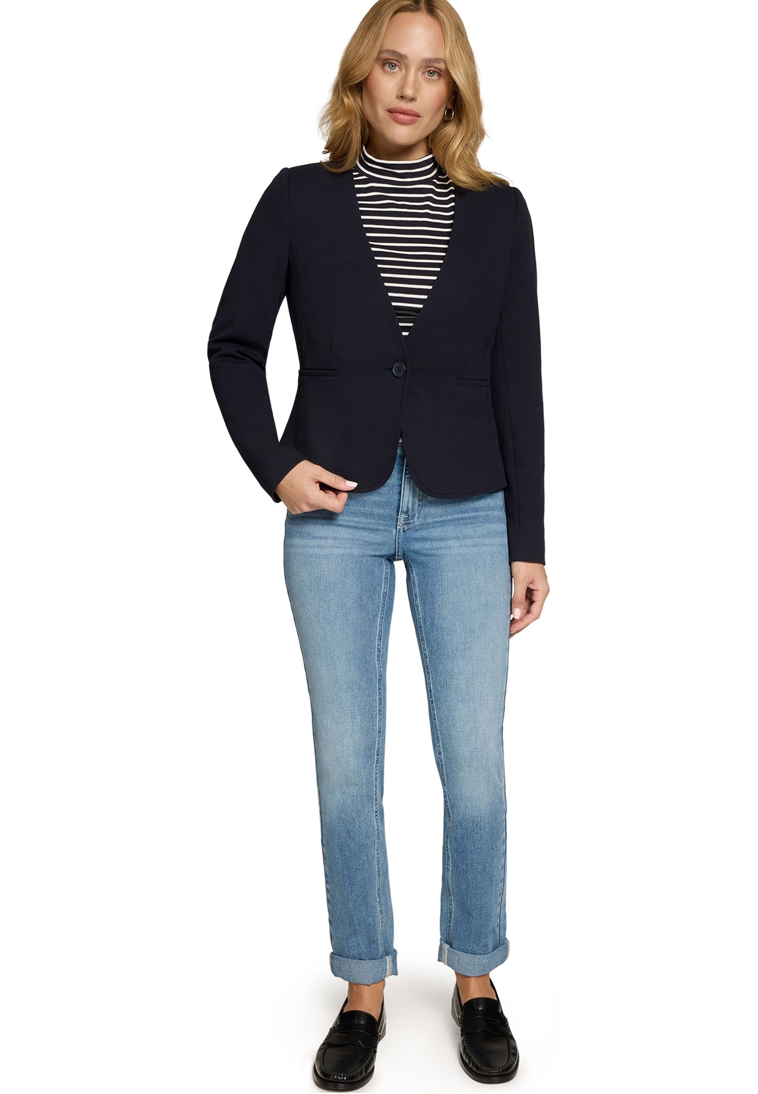 Zero Women's Jacket Blazer Hydrangea 40 3