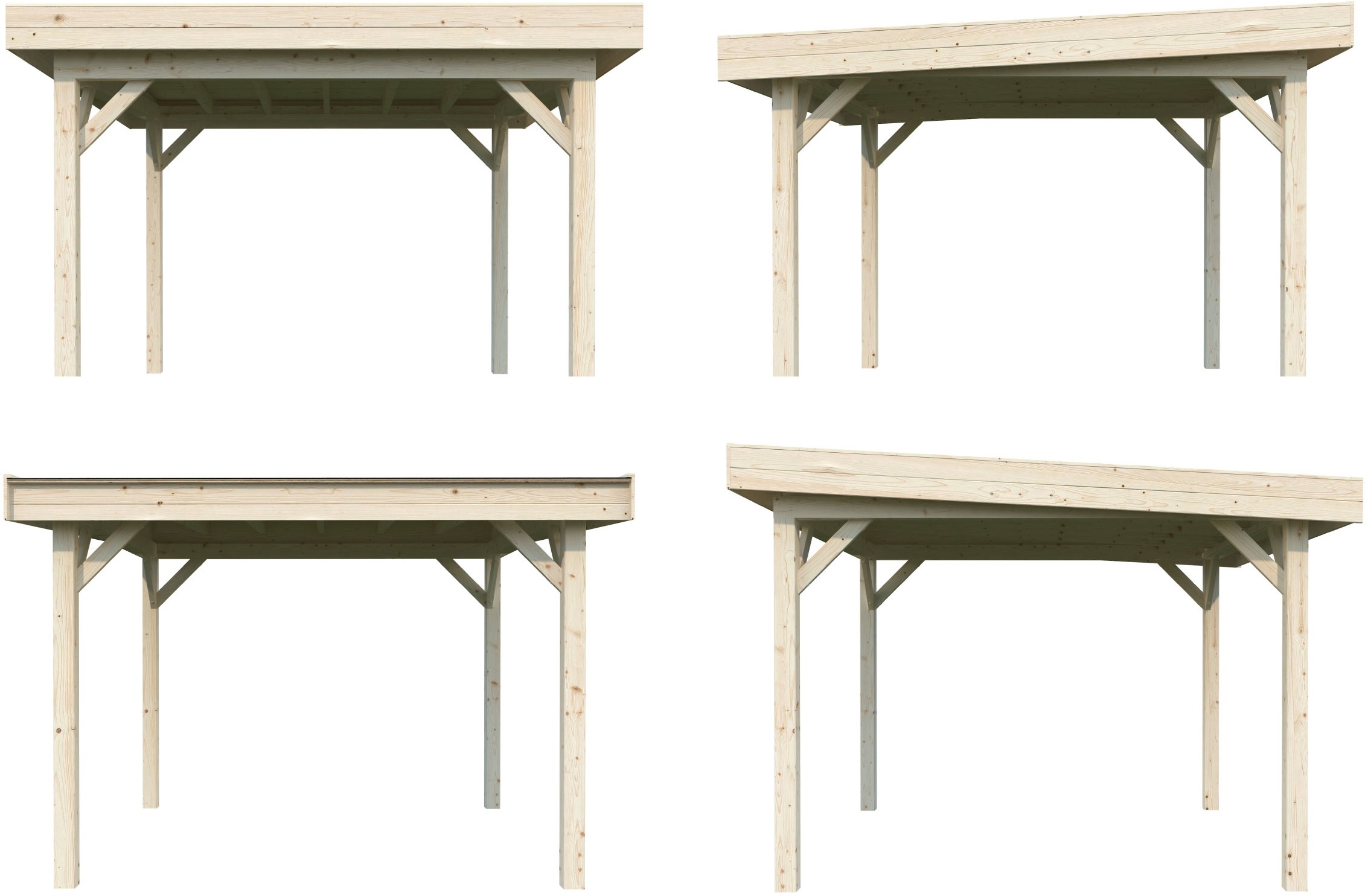 Palmako Holzpavillon »Lenna 8,3 m²« BxTxH: 340x340x245 cm