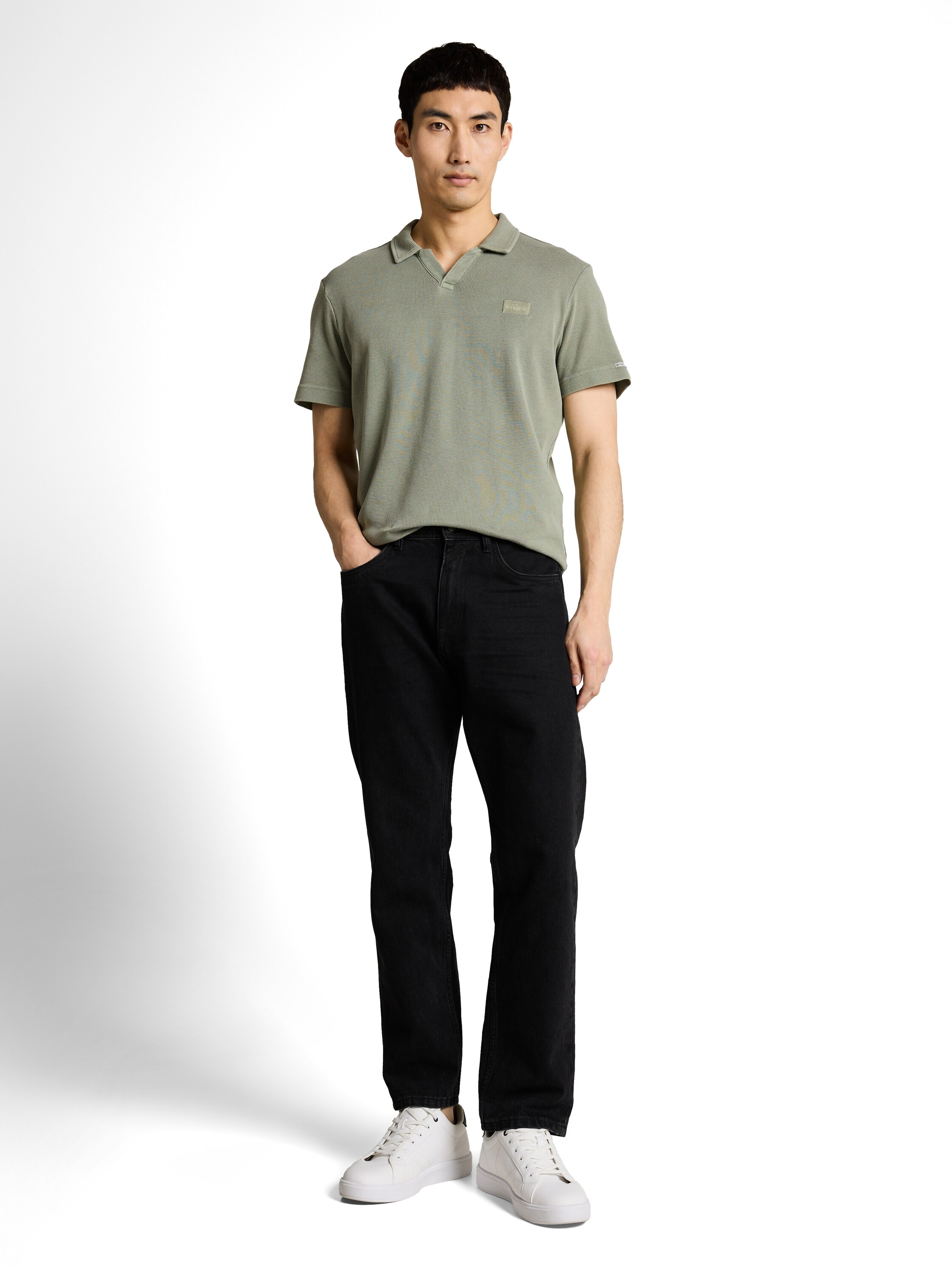 TOM TAILOR Poloshirt mit Logo Stickerei