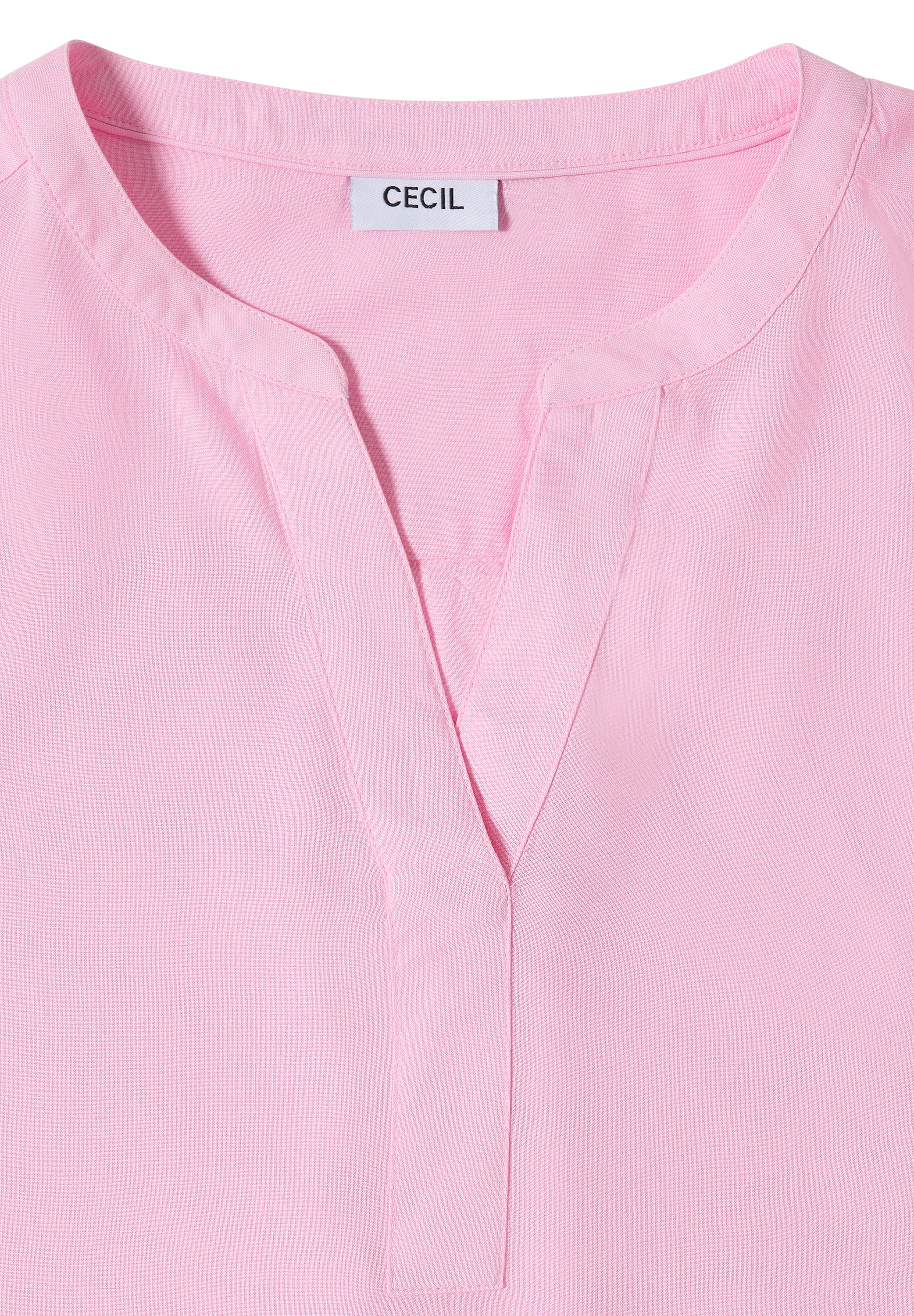 Cecil Kurzarmbluse mit V-Ausschnitt