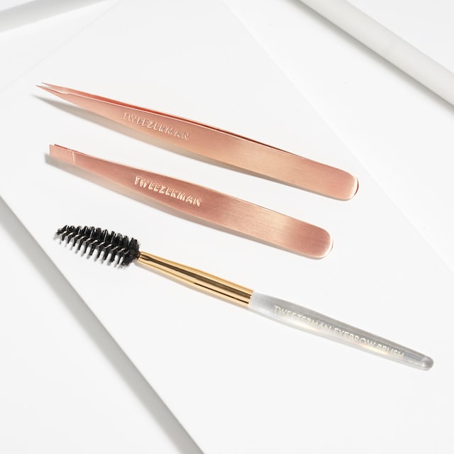 TWEEZERMAN Augenbrauenpinzette »PETITE TWEEZER SET - Pinzetten &  Augenbrauen Set« auf Raten | BAUR