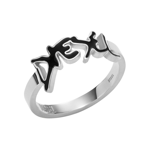 Diesel Fingerring »Schmuck Edelstahl Fingerring RING SIGNET«, zu Hoodie,  Shirt, Jeans, Sneaker, Underwear, Parfüm - Geschenk! für kaufen | BAUR