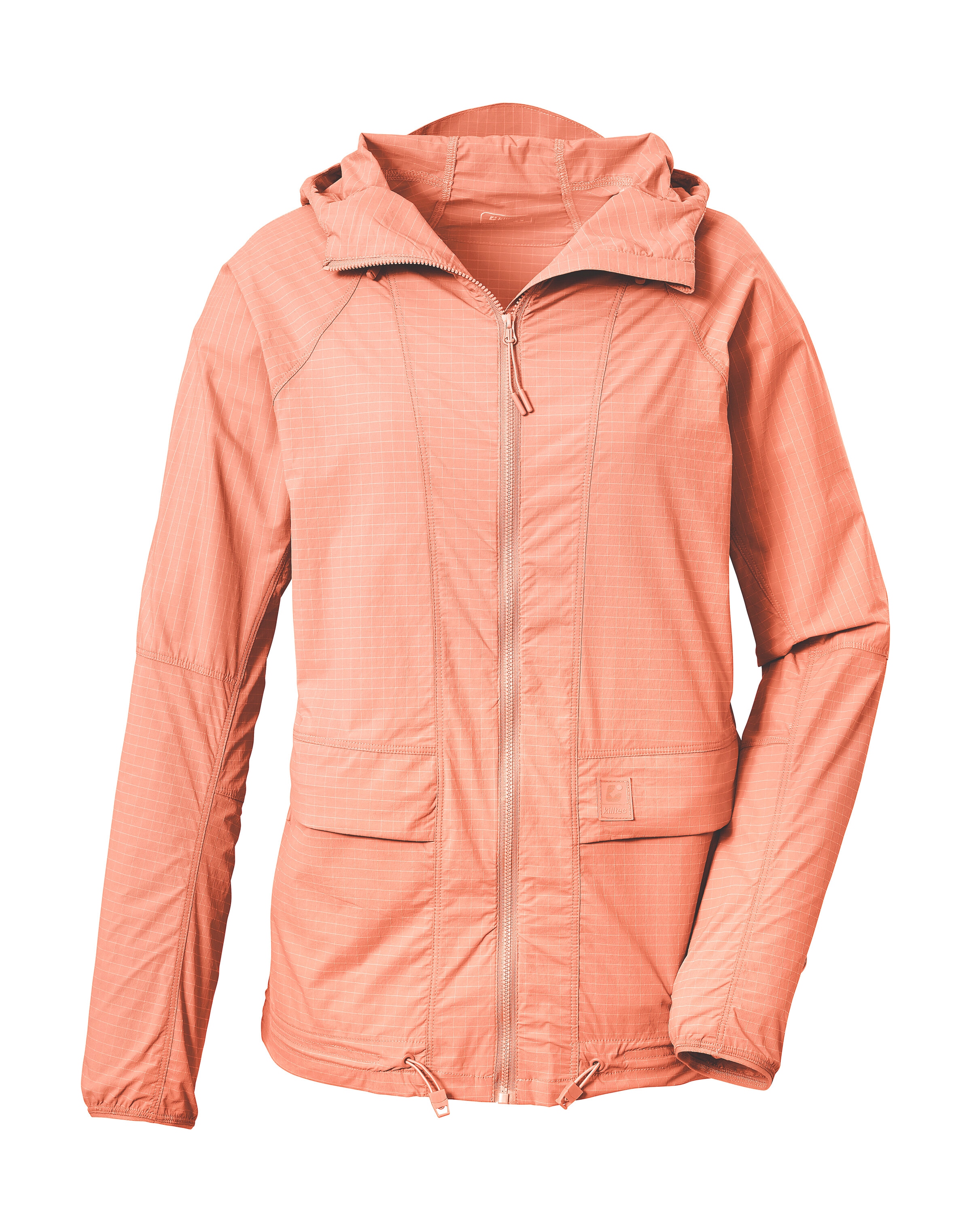 Killtec Funktionsjacke "KOS 166 WMN JCKT" Wasserabweisende, atmungsaktive Damenjacke mit Kapuze