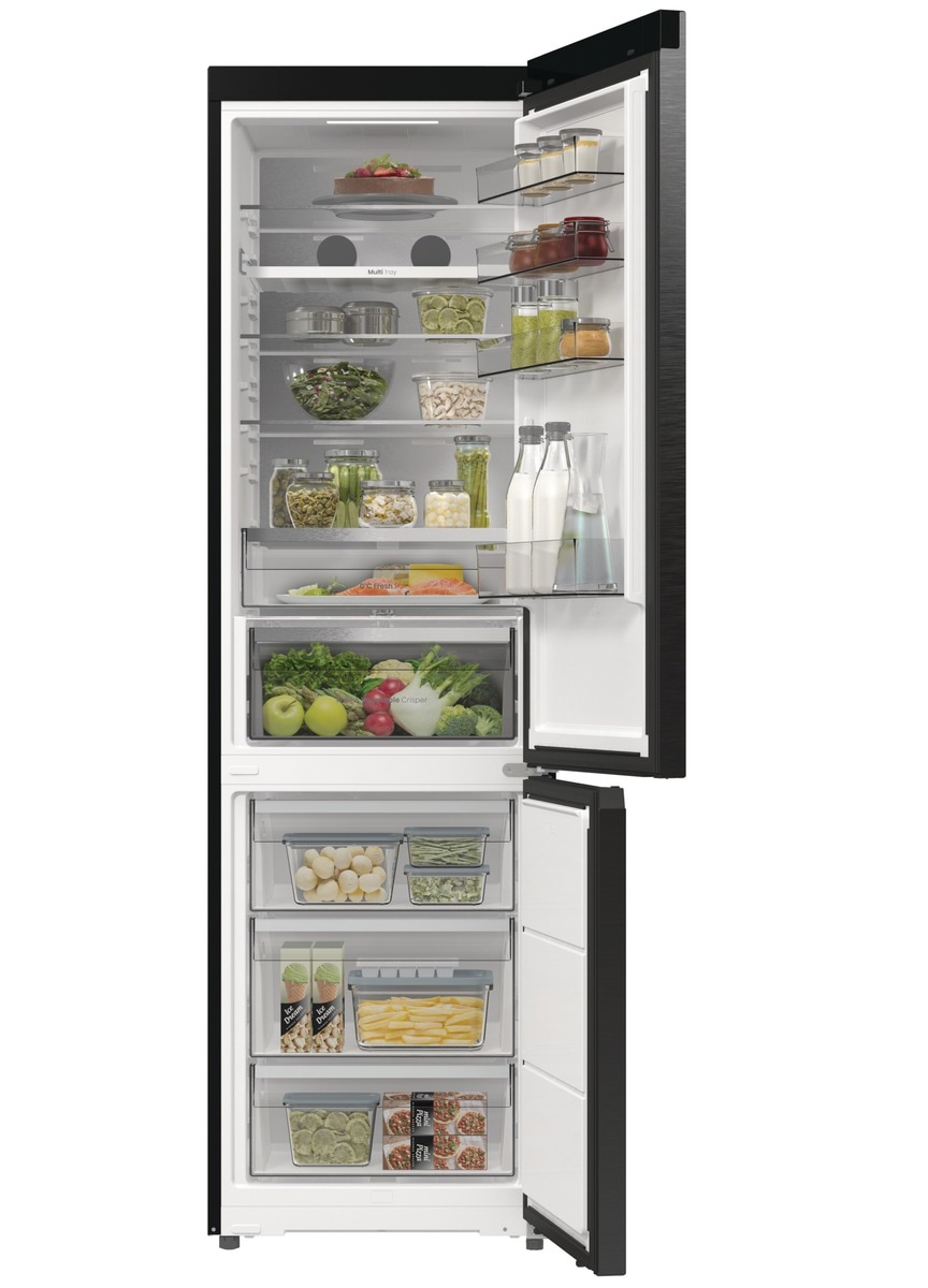 Hisense Kühl-/Gefrierkombination »RB5P410SAFA« 203 cm hoch 59,5 cm breit BigVolumen Modell mit insgesamt 413 Liter
