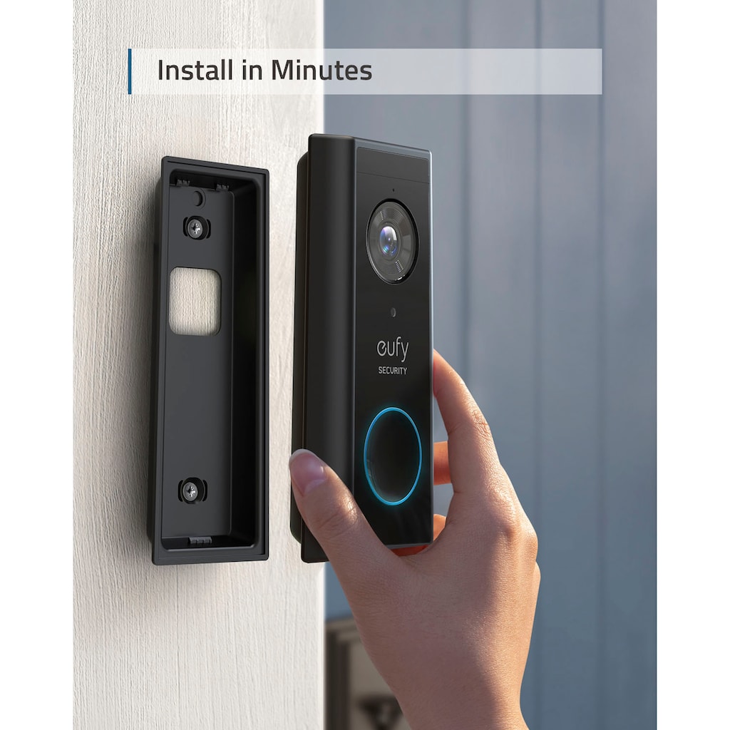 eufy Smart Home Türklingel »Video Doorbell 2K«, Außenbereich