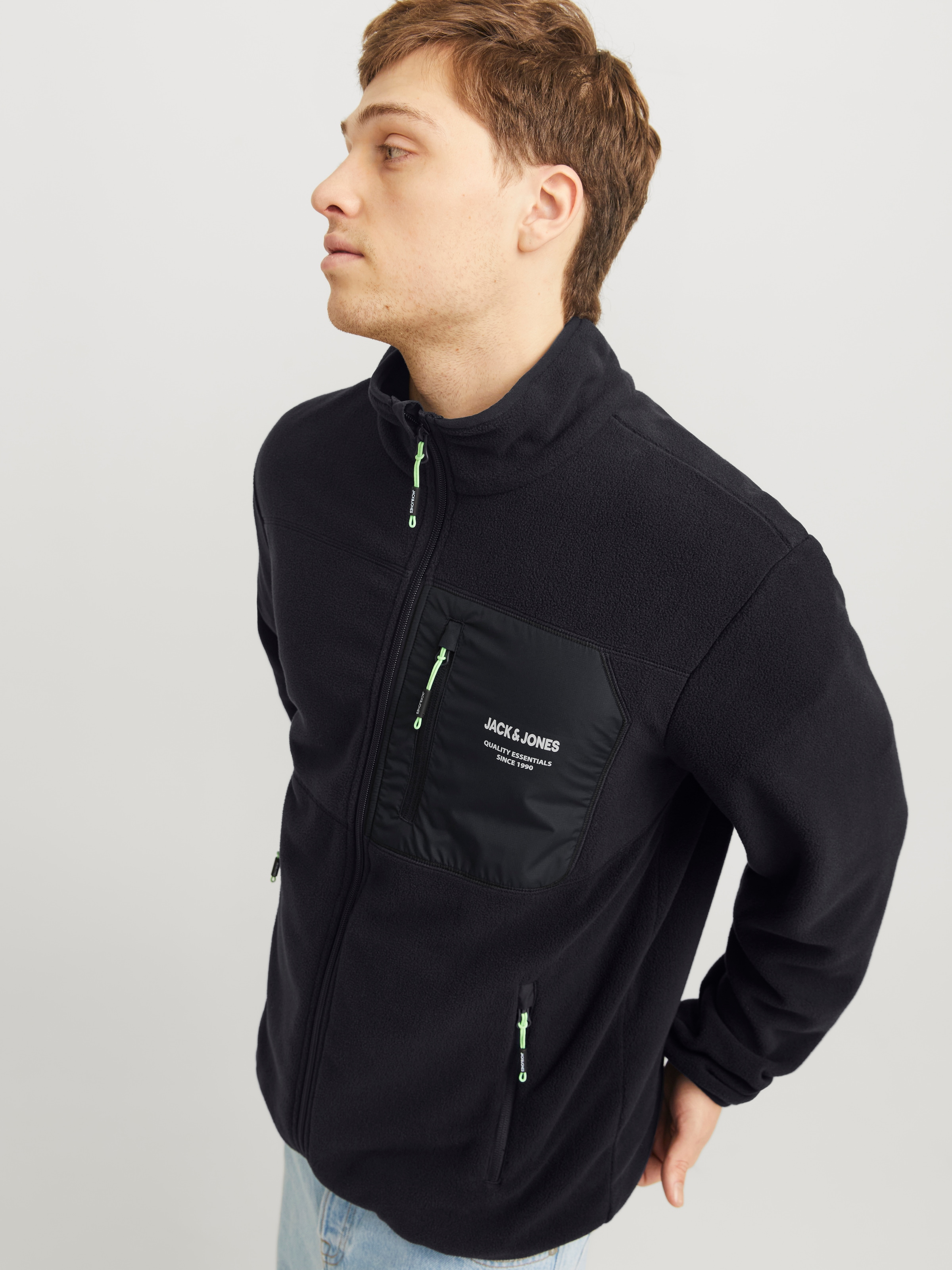 Jack & Jones Outdoorjacke »JJTHEO FLEECE JACKET«
