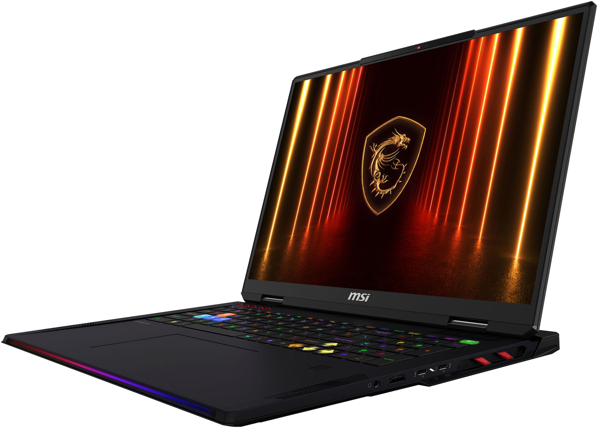 MSI Gaming-Notebook »Raider 18 HX AI A2XWJG-074«, 45,8 cm, / 18 Zoll, Intel, Core Ultra 9, GeForce RTX 5090, 2 GB SSD