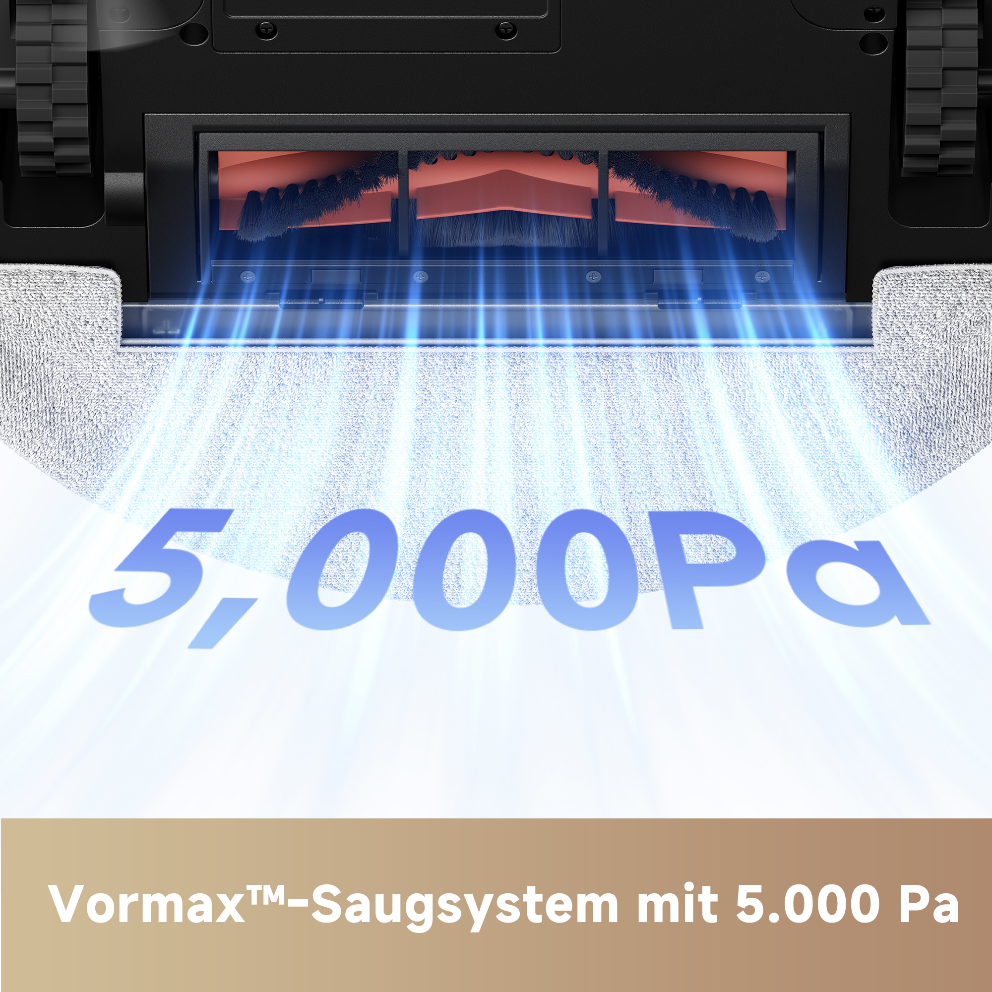 Mova Saugroboter »Mova E20«, 5.000 Pa Saugleistung/ Individuell anpassbare Reinigung per App