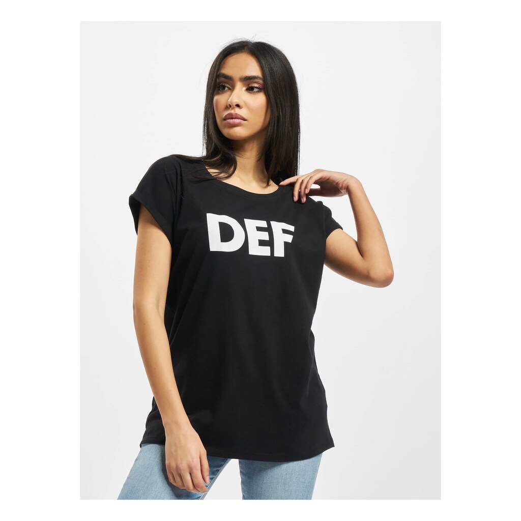 DEF Kurzarmshirt »DEF Damen DEF Her Secret T-Shirt«, (1 tlg.)