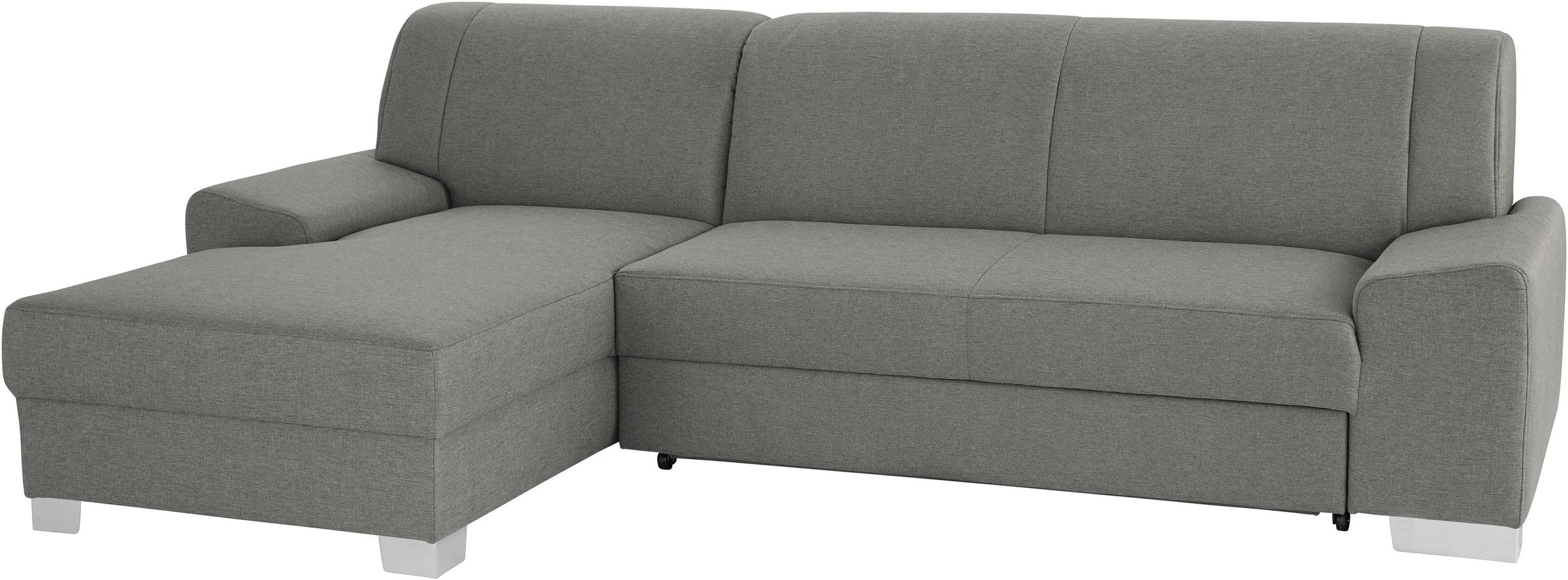 DOMO collection Ecksofa "Anzio L-Form, whlw. Bettfunktion, Federkern, hochw günstig online kaufen