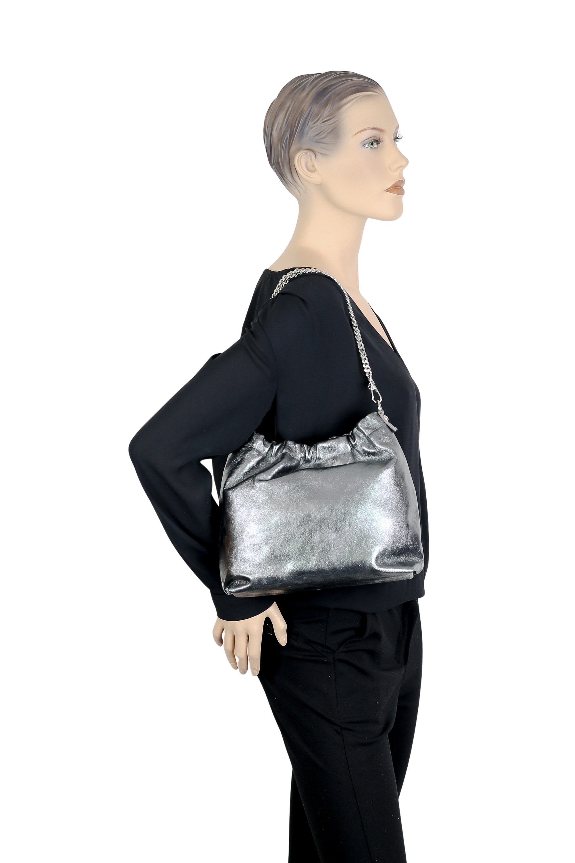 COLLEZIONE ALESSANDRO Umhängetasche »Chicca«, aus echtem Leder, Umhängebeutel