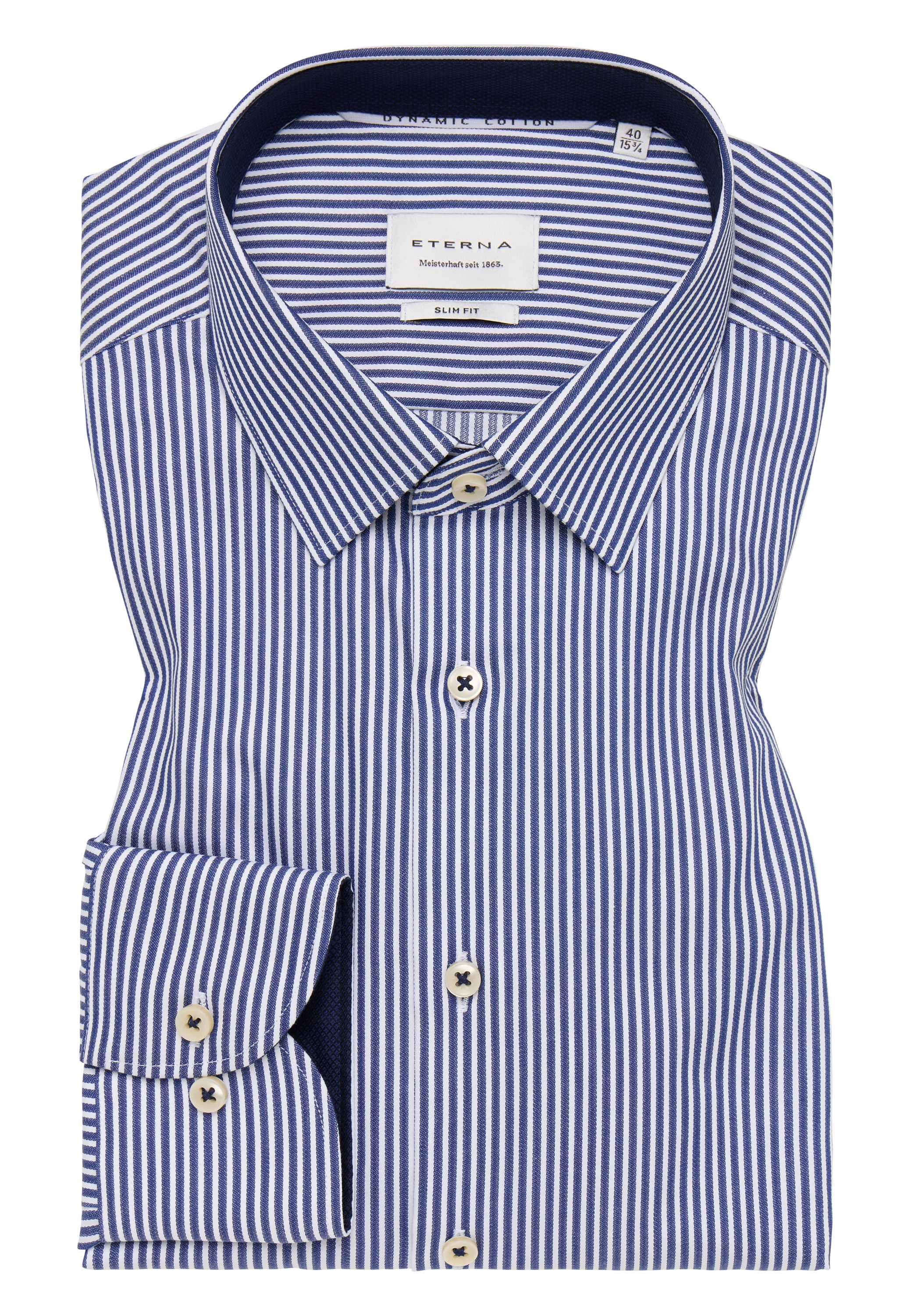 Eterna Langarmhemd »SLIM FIT«, NON IRON (bügelfrei)