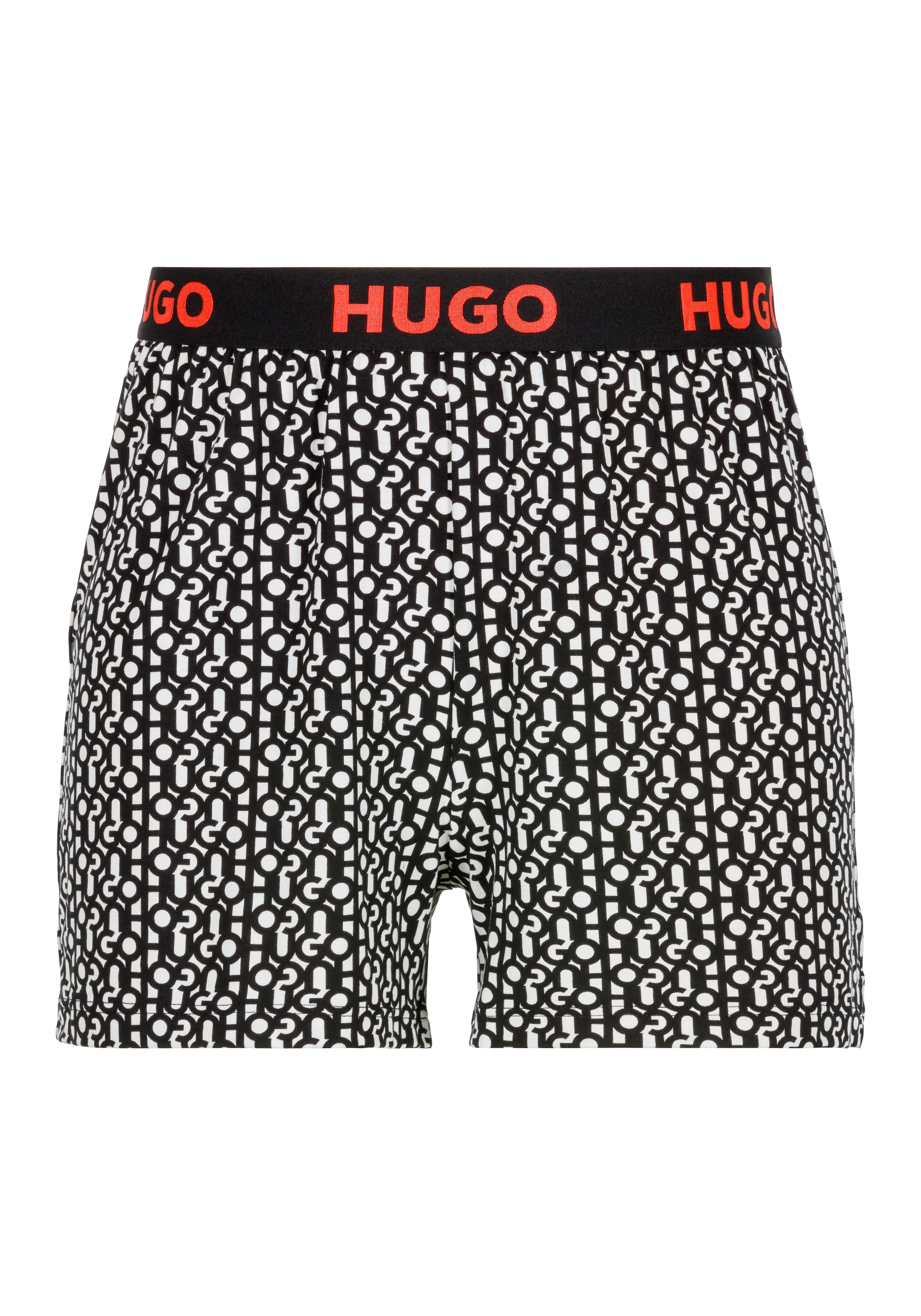 HUGO Underwear Shorts "UNITE SHORTS PRINTED", mit elastischem Logo-Bund günstig online kaufen