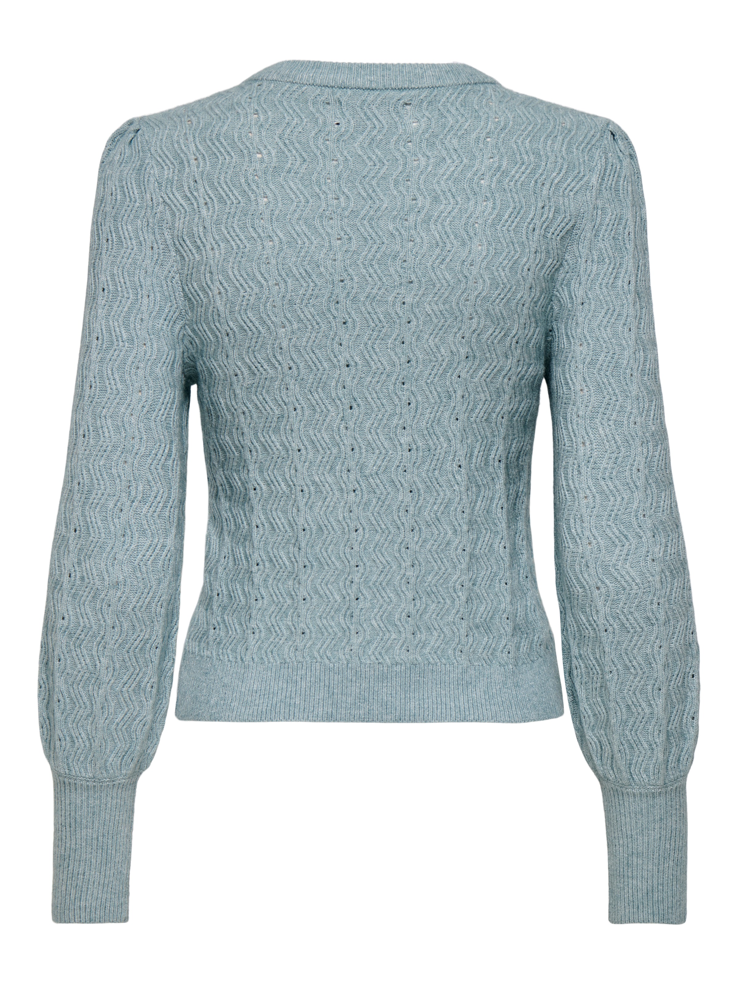 Thumbnail - ONLY Rundhalspullover "ONLKATIA LS STRUC PUFF ONECK CC KNT"